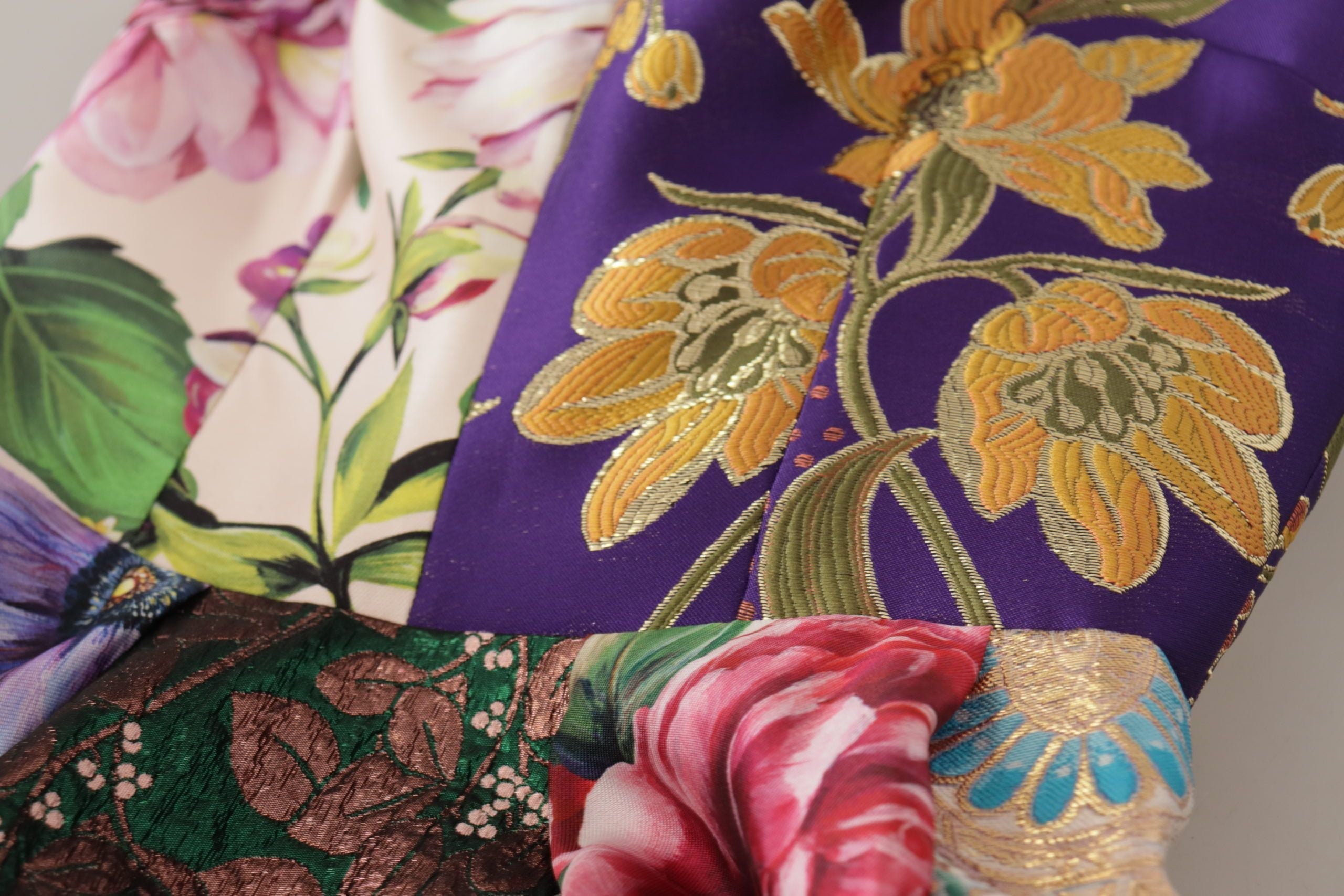 Robe Dolce & Gabbana Patchwork multicolore Dolce & Gabbana