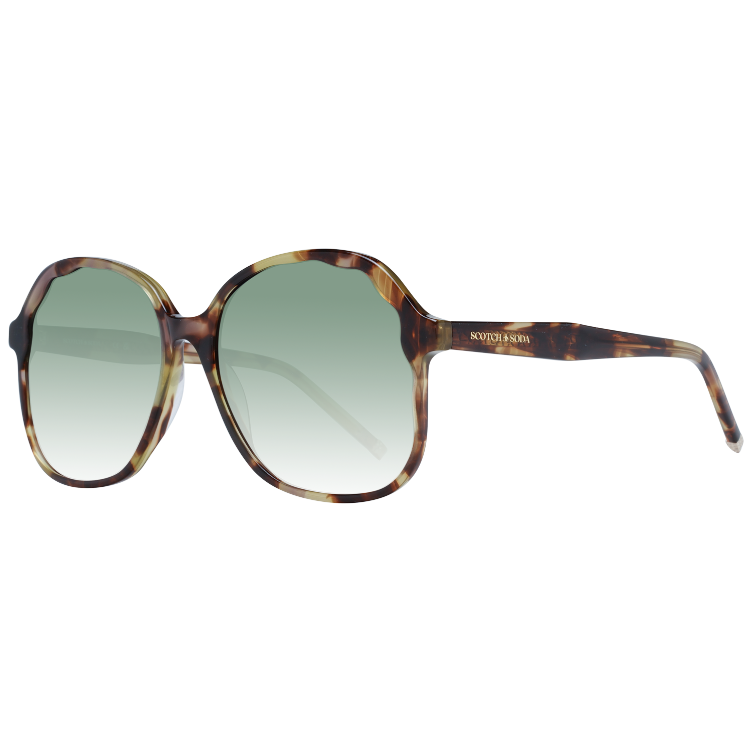 Lunettes Scotch & Soda papillon multicolores
