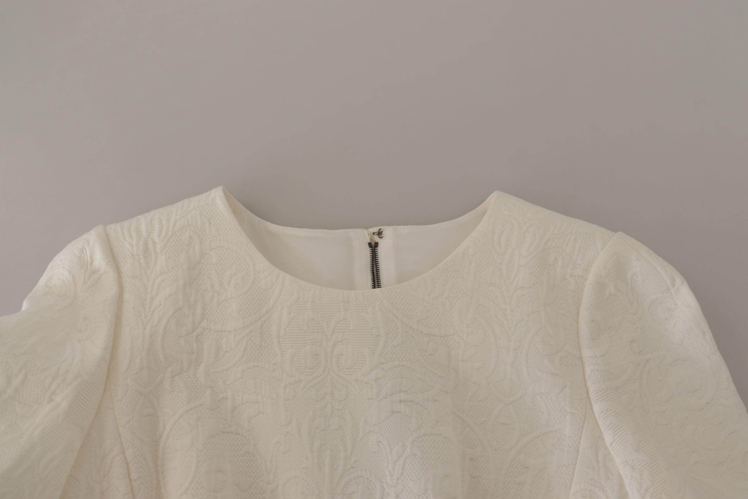 Robe DOLCE & GABBANA Jaquard blanche Dolce & Gabbana