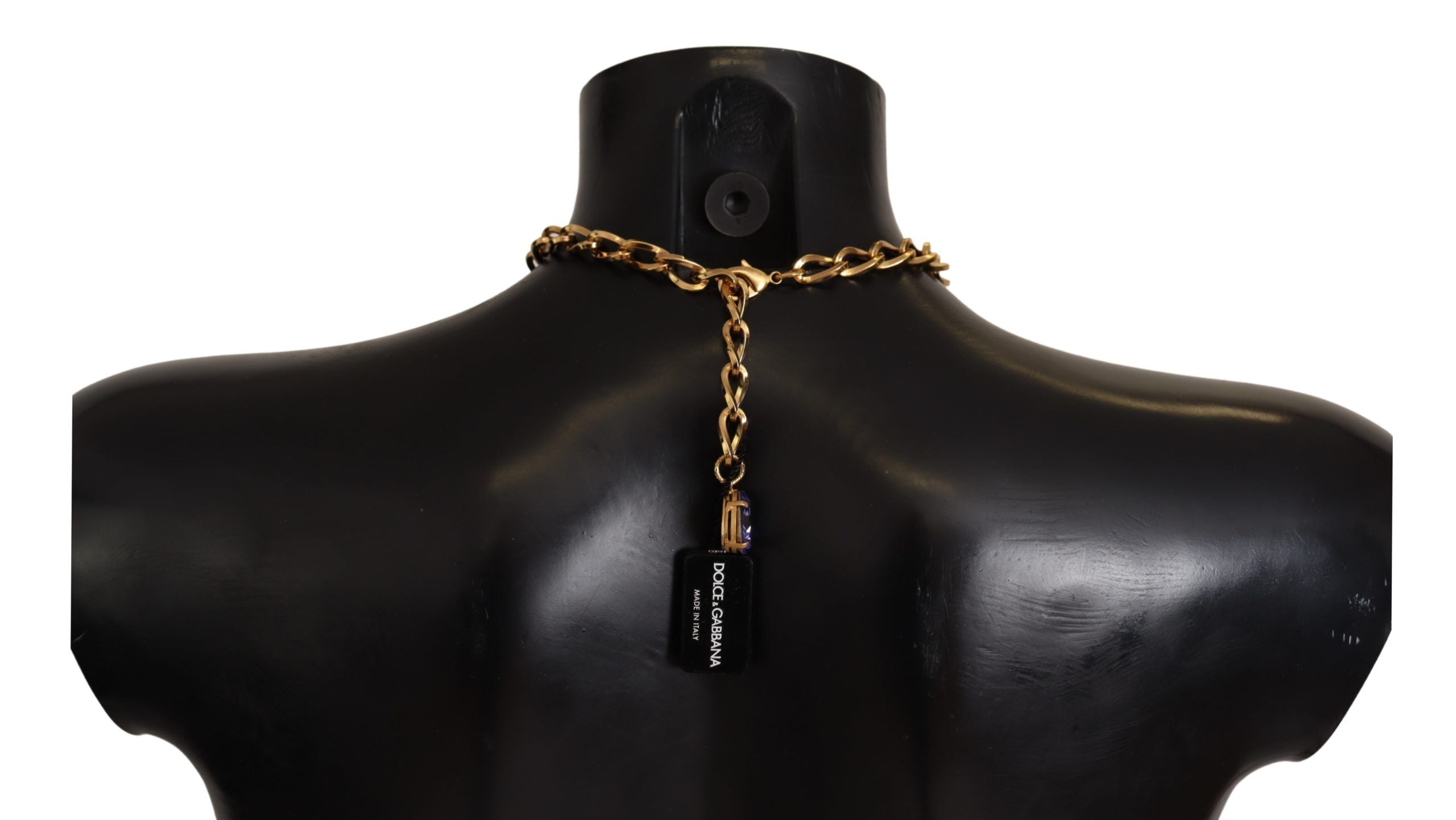 Collier Dolce & Gabbana floral doré