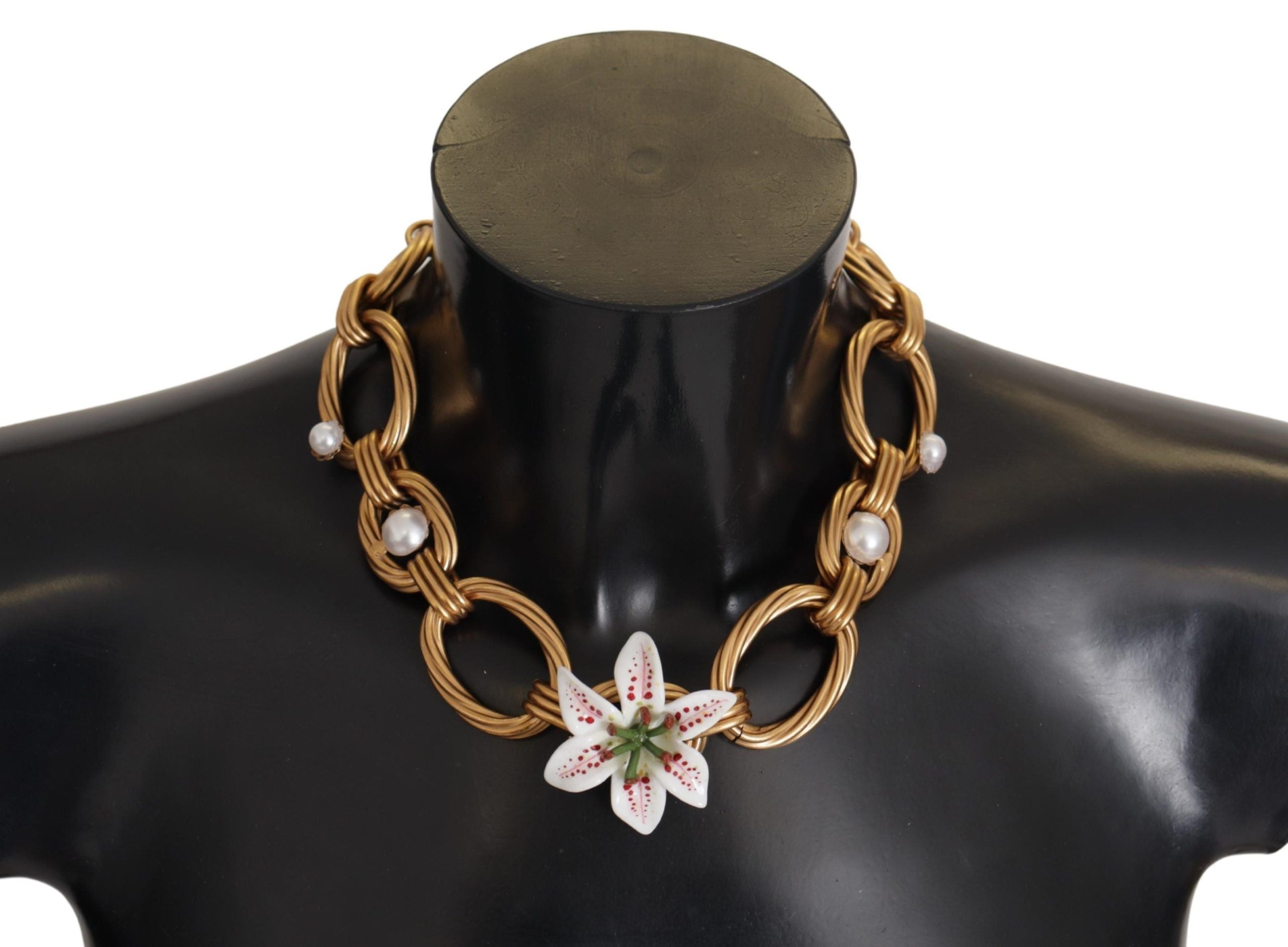 Collier Dolce & Gabbana modèle Lilly doré