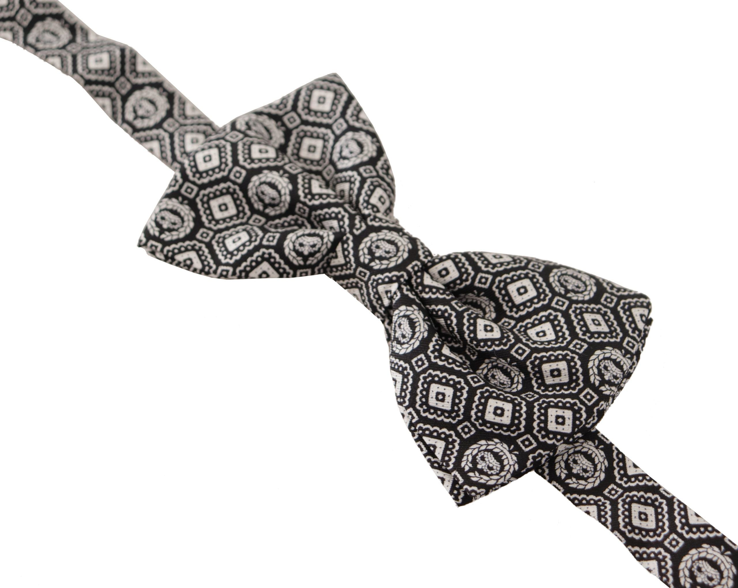 Nœud papillon Dolce & Gabbana noir et blanc