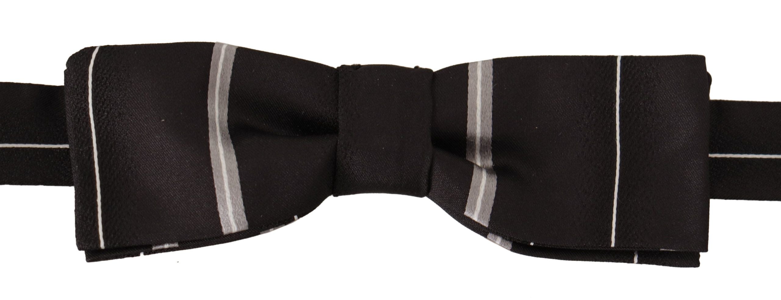 Nœud papillon Dolce & Gabbana noir et gris