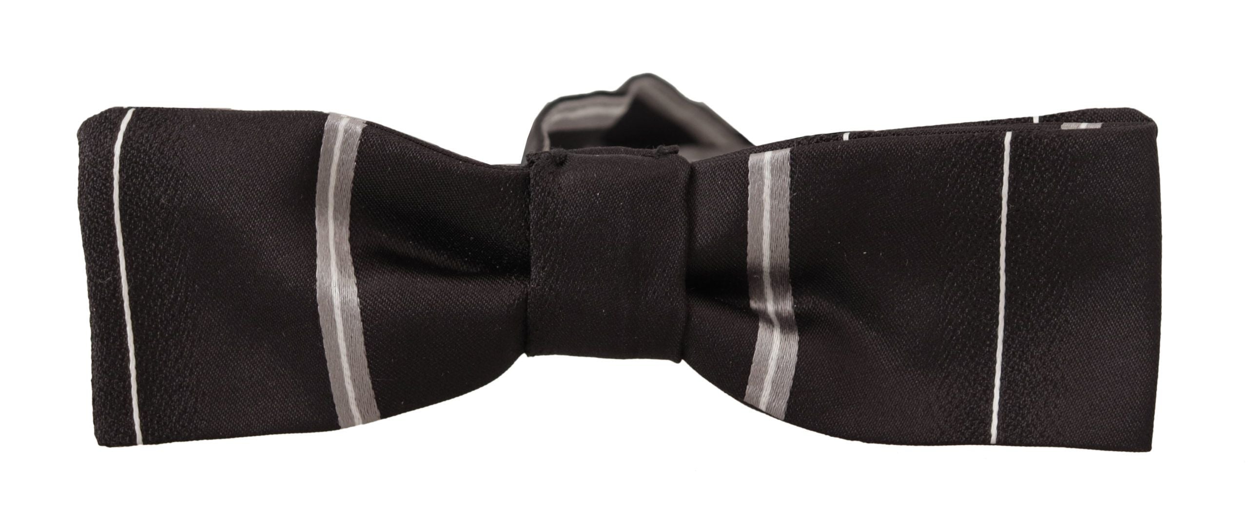 Nœud papillon Dolce & Gabbana noir et gris