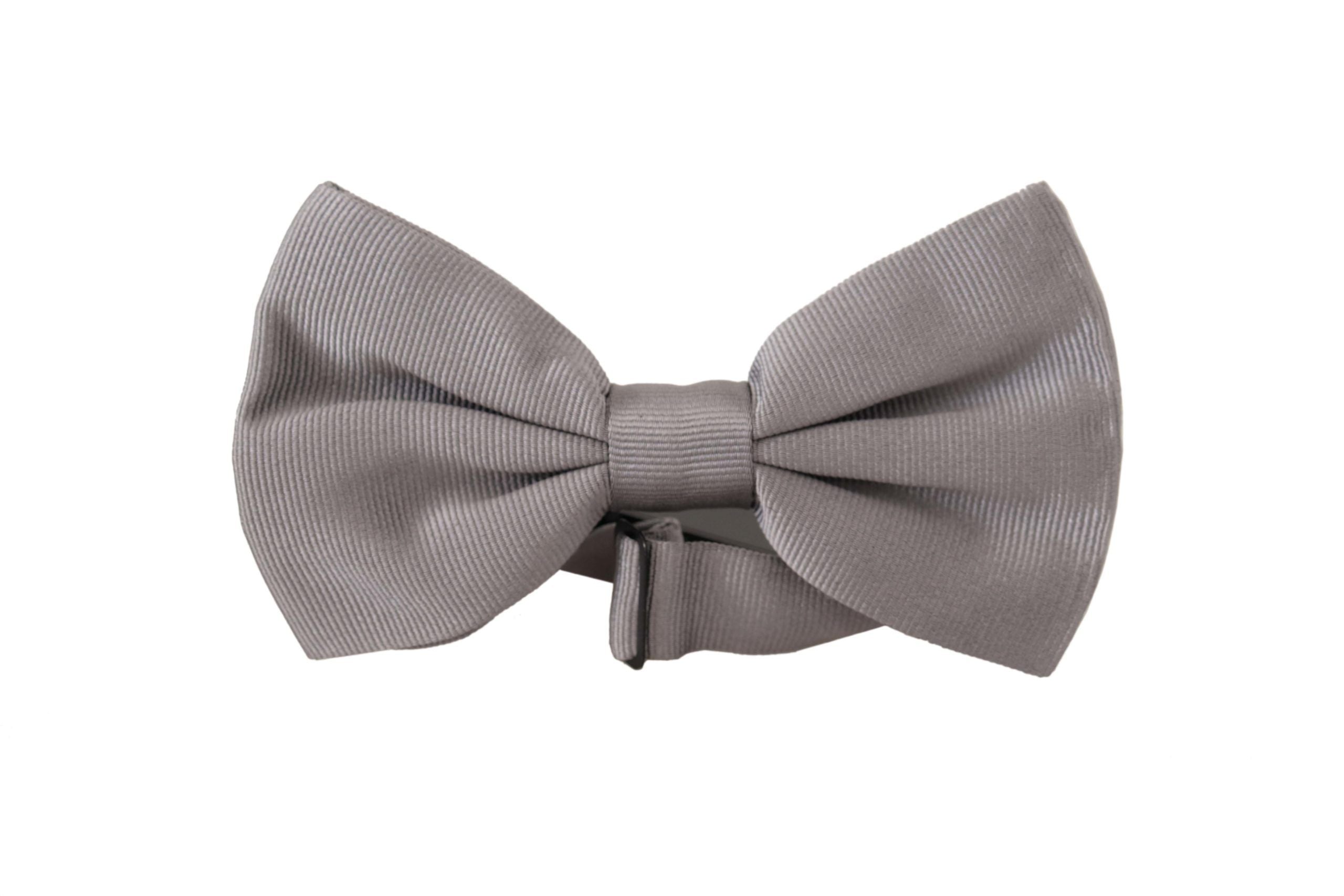 Nœud papillon Dolce & Gabbana gris