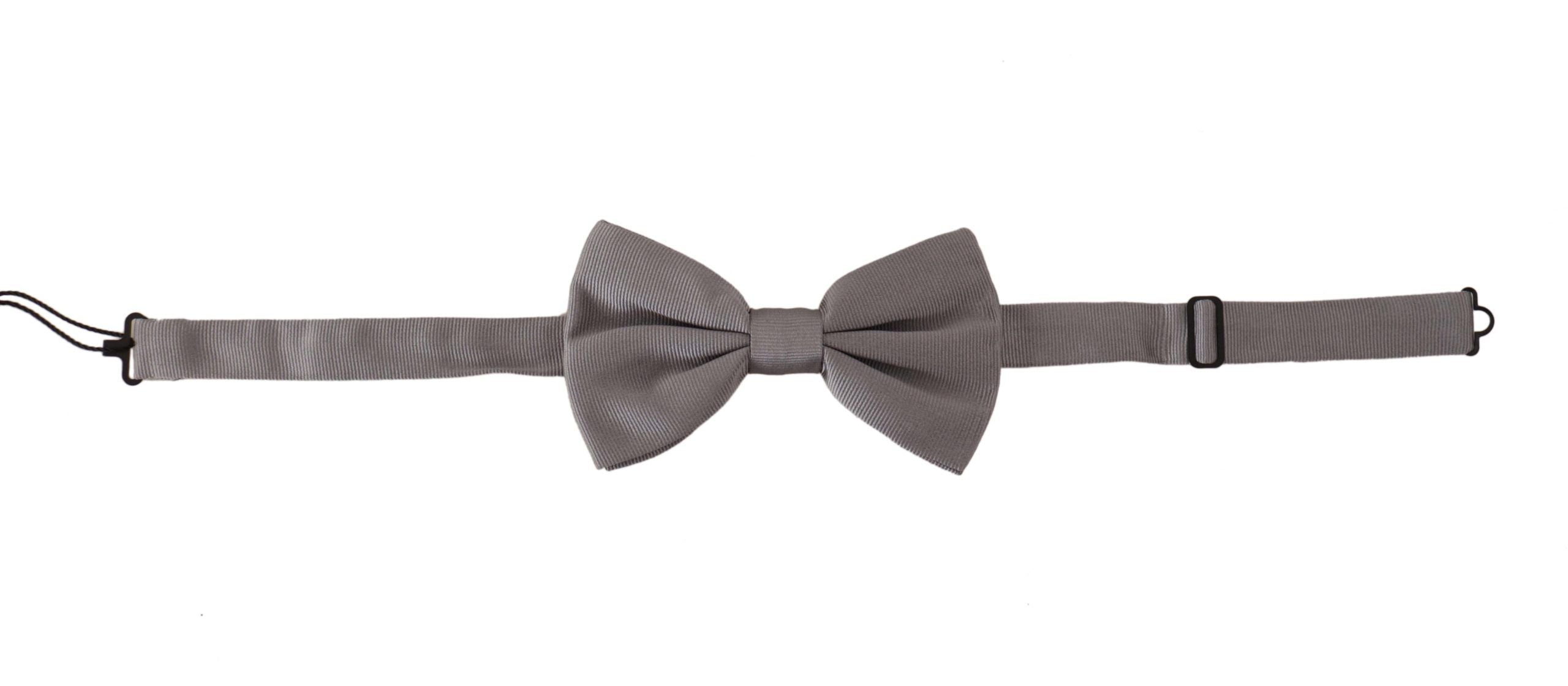 Nœud papillon Dolce & Gabbana gris