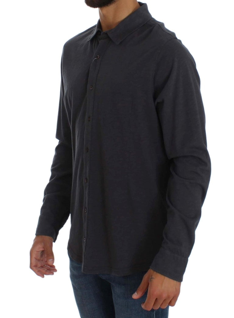 Chemise Alpha Massimo Rebecchi grise