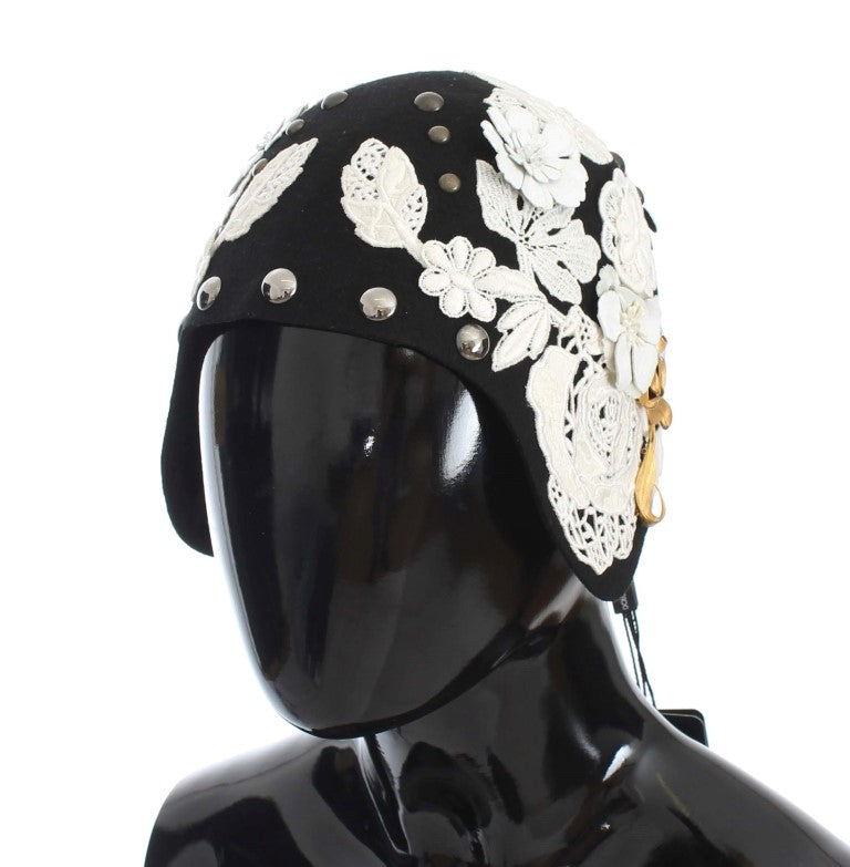 Chapeau Dolce & Gabbana cloche noir