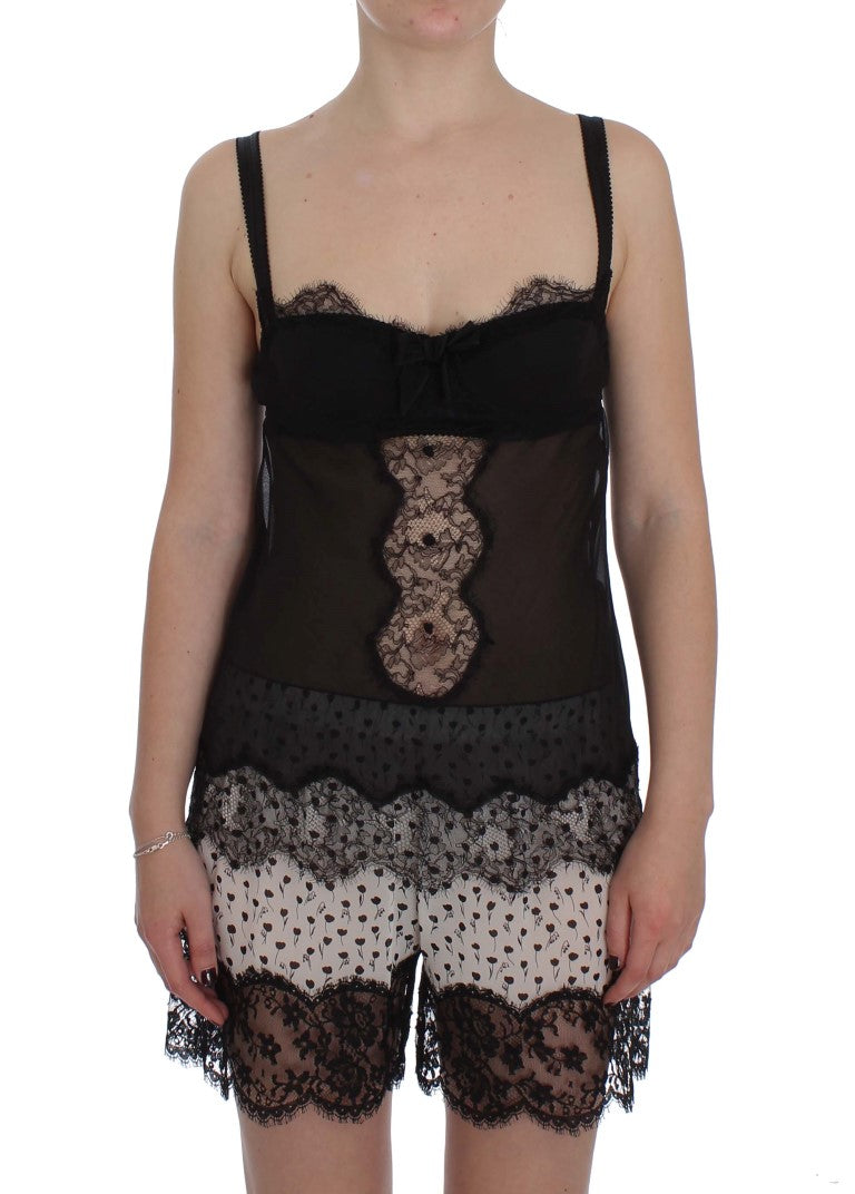 Lingerie Dolce & Gabbana chemise noire