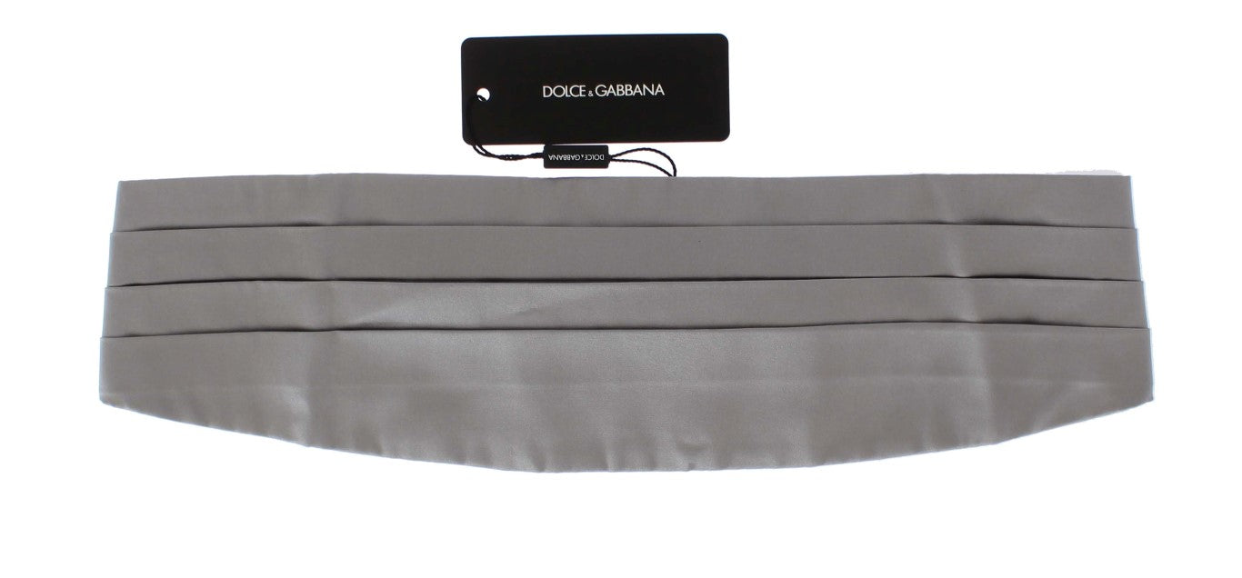 Cummerbund Dolce & Gabbana argenté
