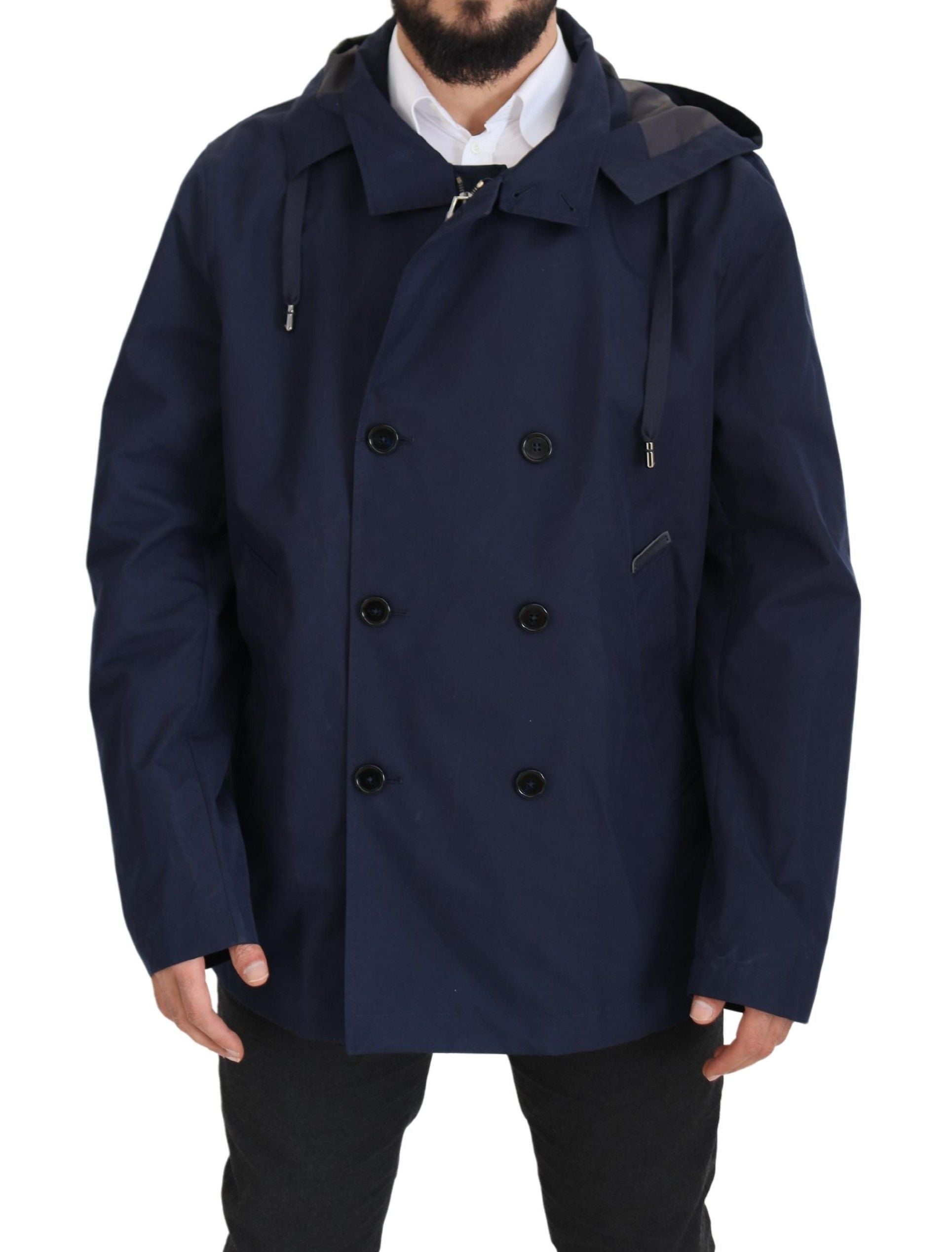 Manteau Dolce & Gabbana Parka bleu