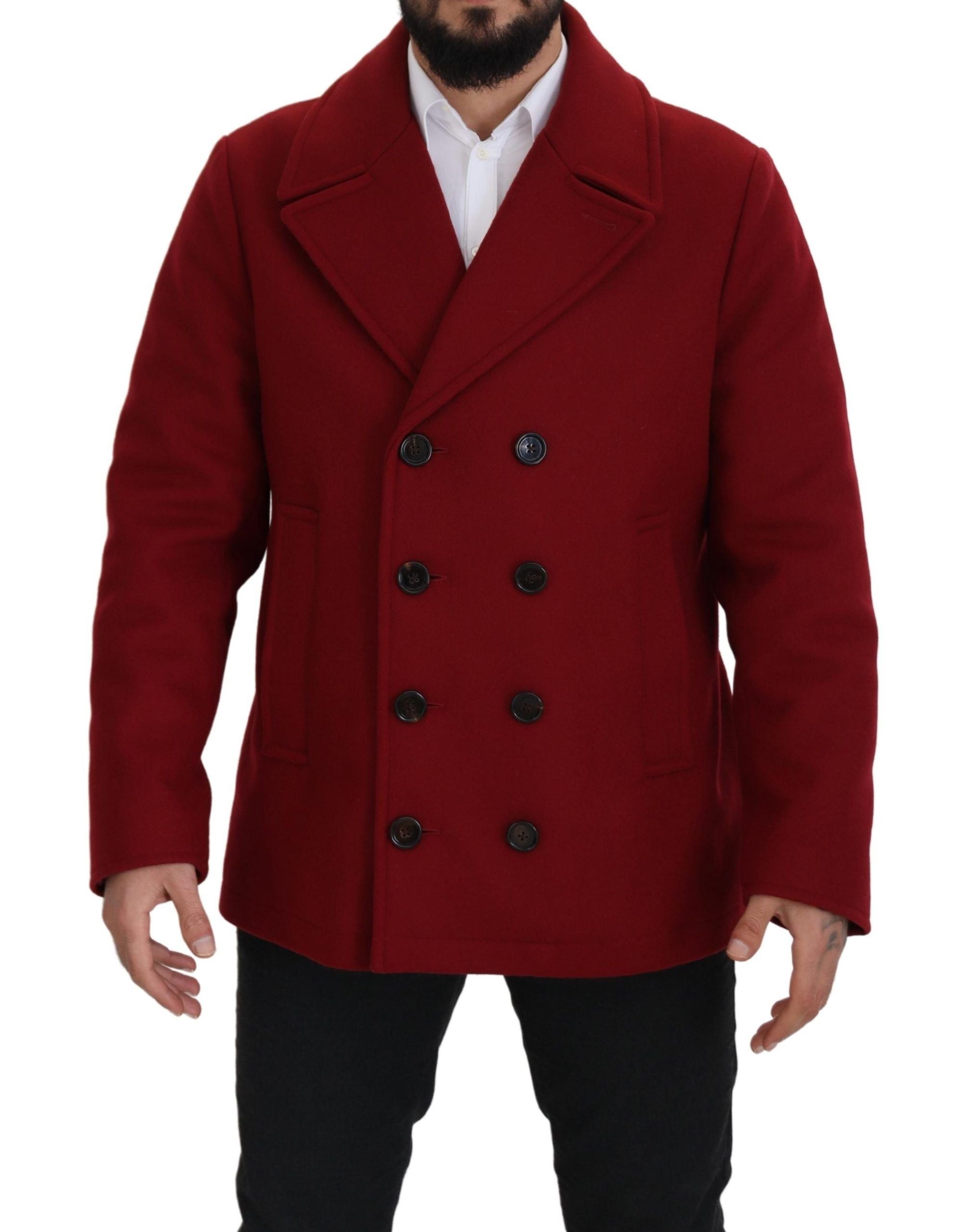 Manteau Dolce & Gabbana rouge