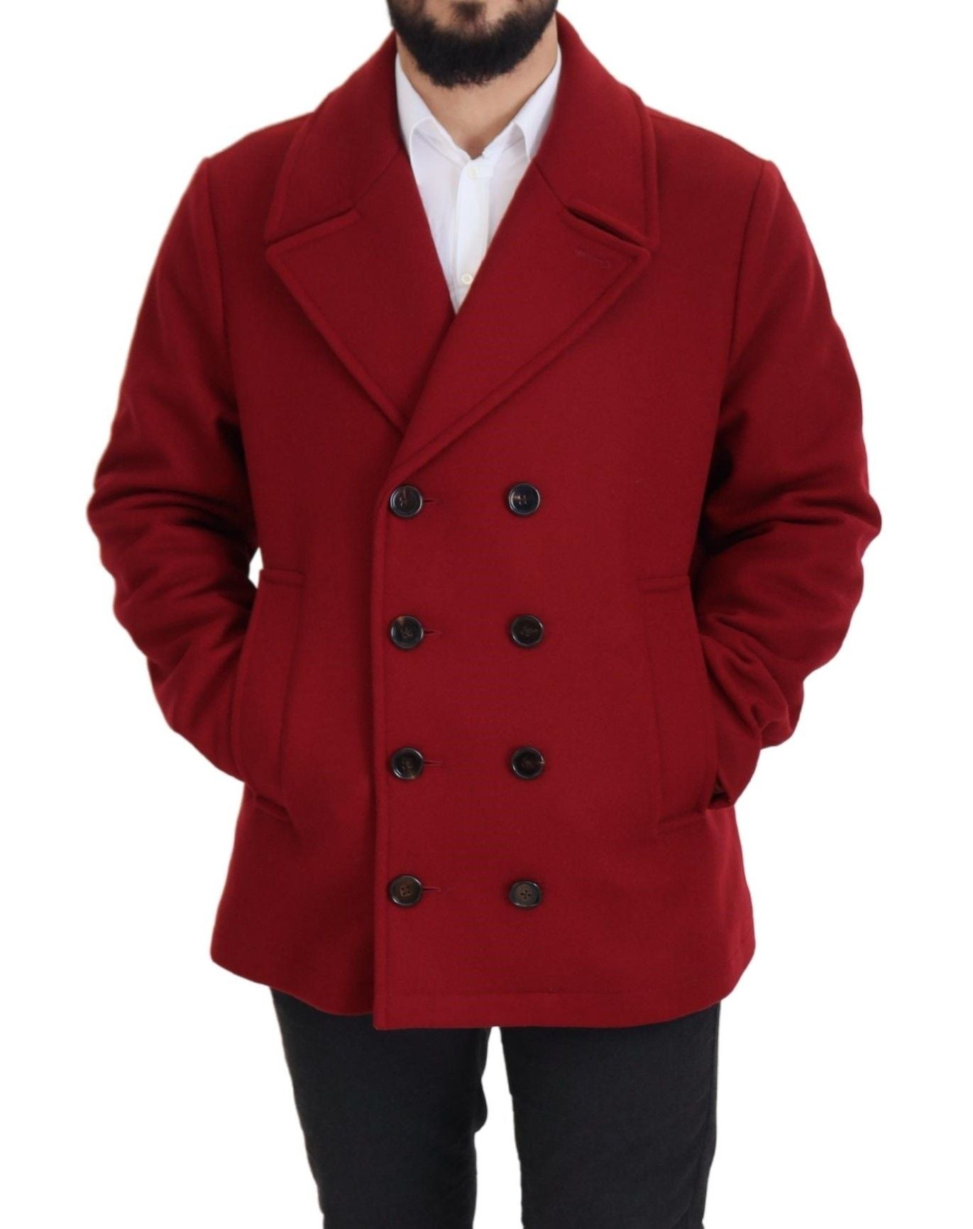 Manteau Dolce & Gabbana rouge