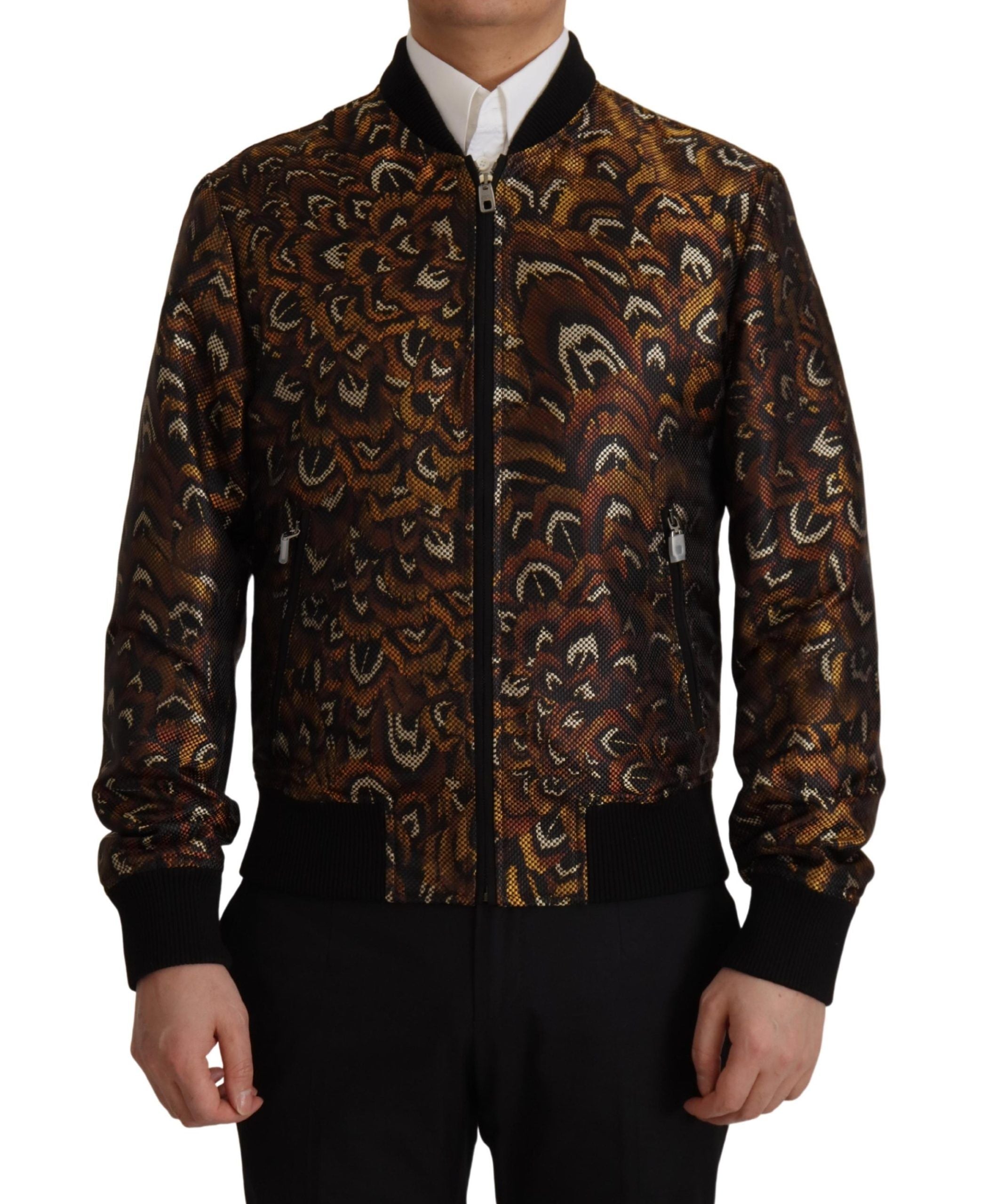 Blouson Dolce & Gabbana marron