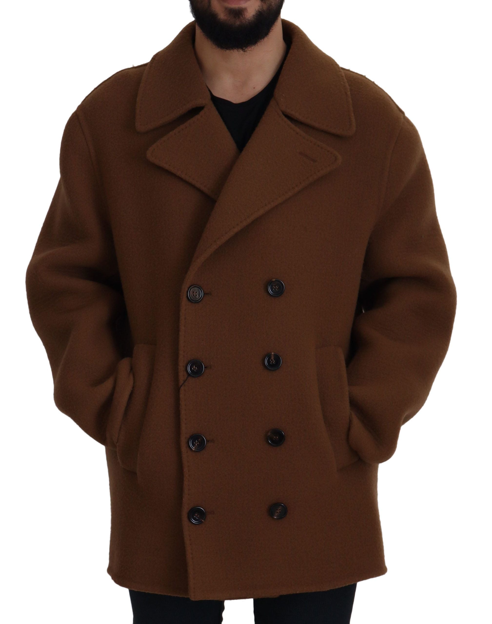 Manteau Dolce & Gabbana marron