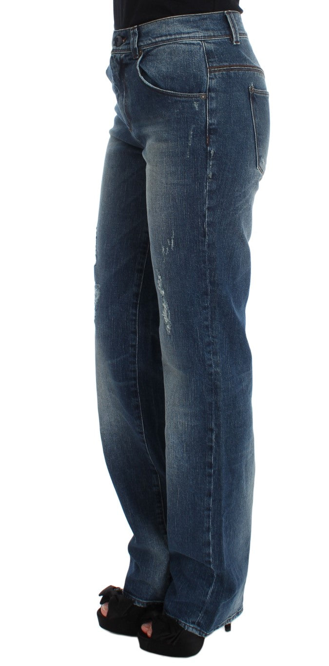 Jeans Ermanno Scervino Slim Fit bleu wash
