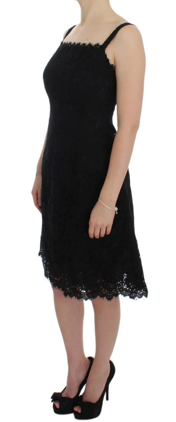 Robe Dolce & Gabbana Shift noire Dolce & Gabbana