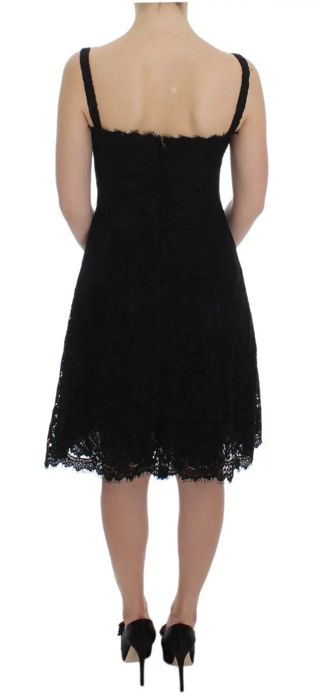 Robe Dolce & Gabbana Shift noire Dolce & Gabbana