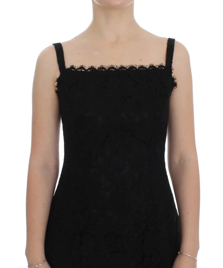 Robe Dolce & Gabbana Shift noire Dolce & Gabbana