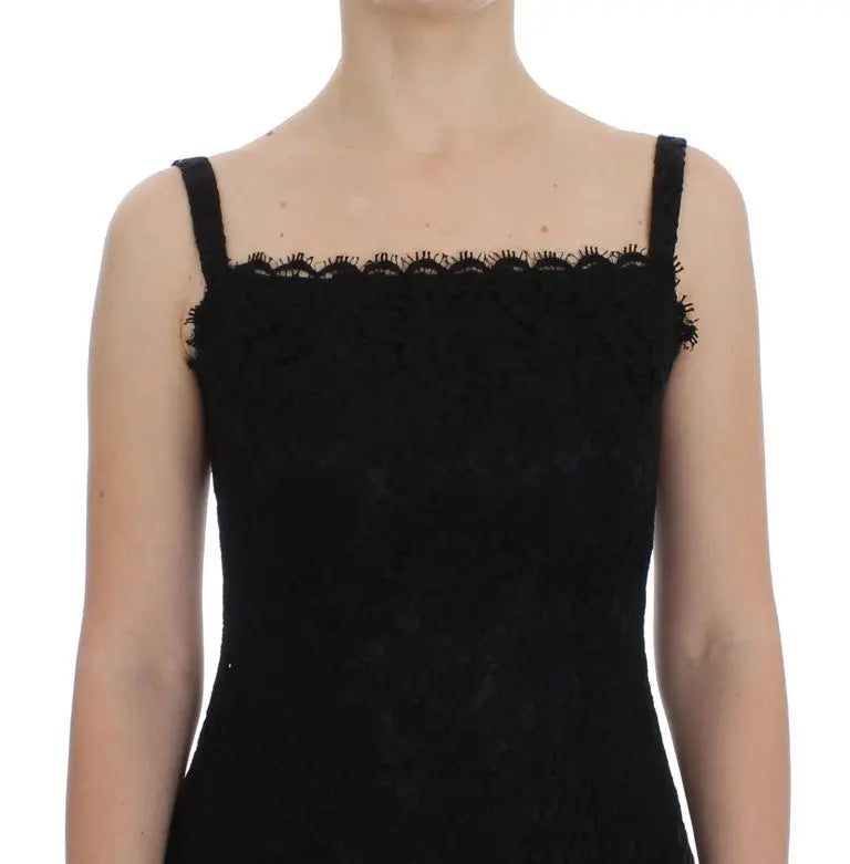 Robe Dolce & Gabbana Shift noire Dolce & Gabbana