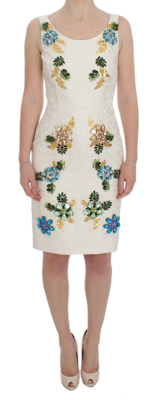 Robe Dolce & Gabbana Sicily blanche Dolce & Gabbana