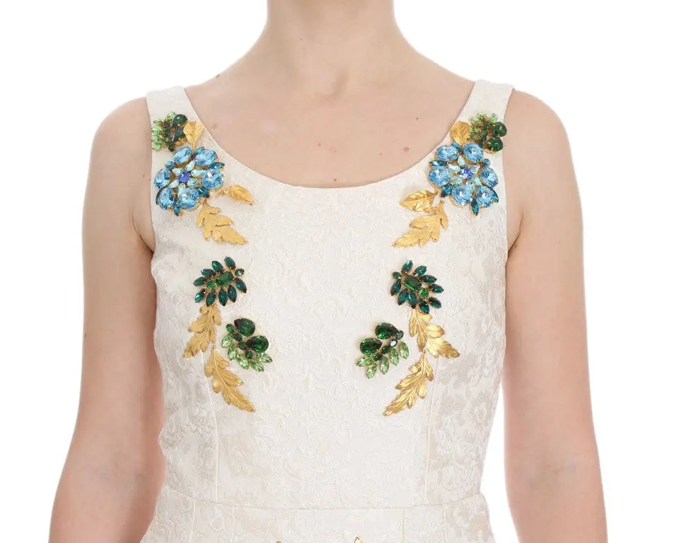 Robe Dolce & Gabbana Sicily blanche Dolce & Gabbana