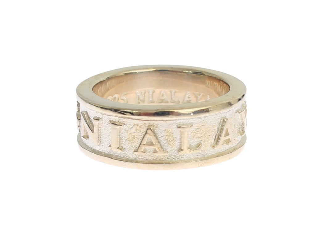 Bague Nialaya argentée