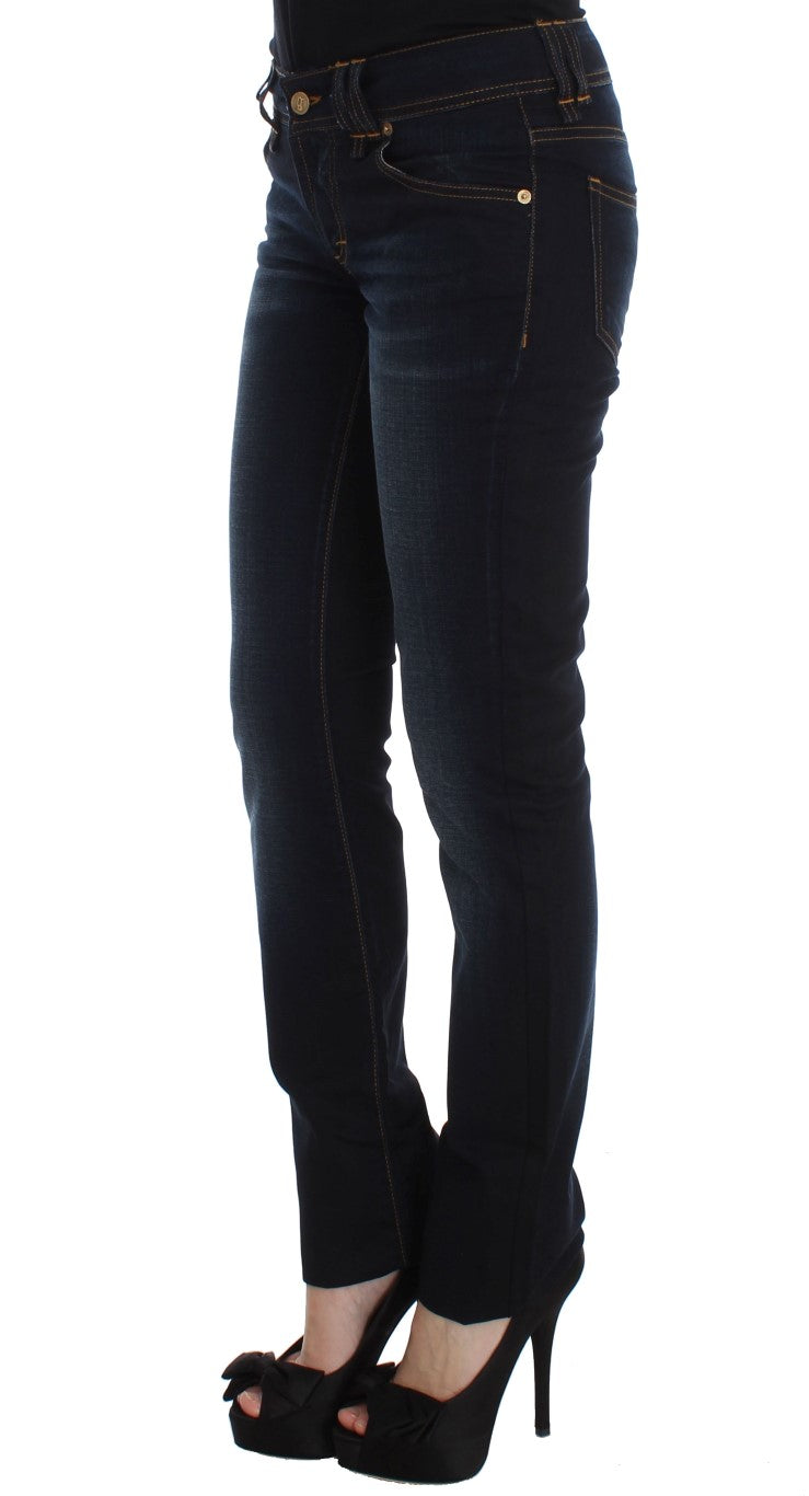 Jeans John Galliano Slim Fit bleu wash