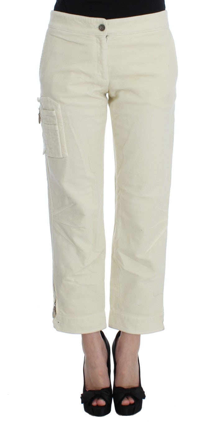 Pantalons Ermanno Scervino Capri beiges