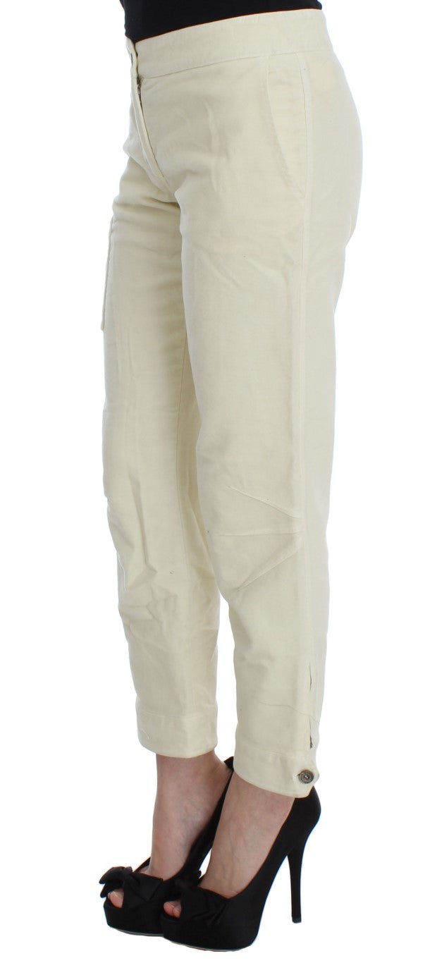 Pantalons Ermanno Scervino Capri beiges