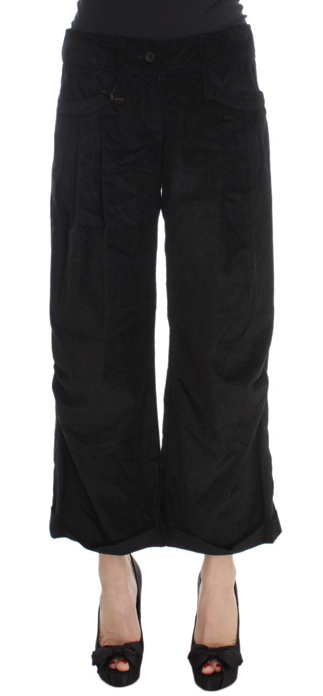 Pantalons bootcut Ermanno Scervino noirs