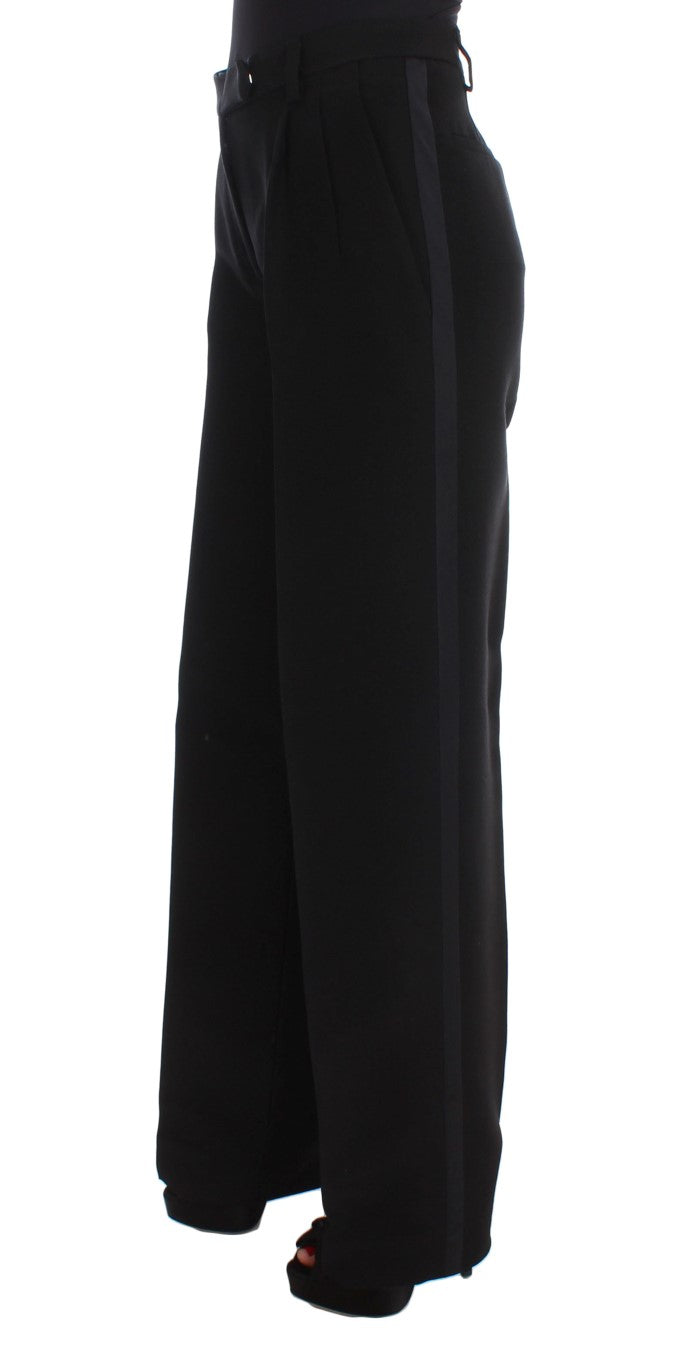 Pantalons Ermanno Scervino larges noirs