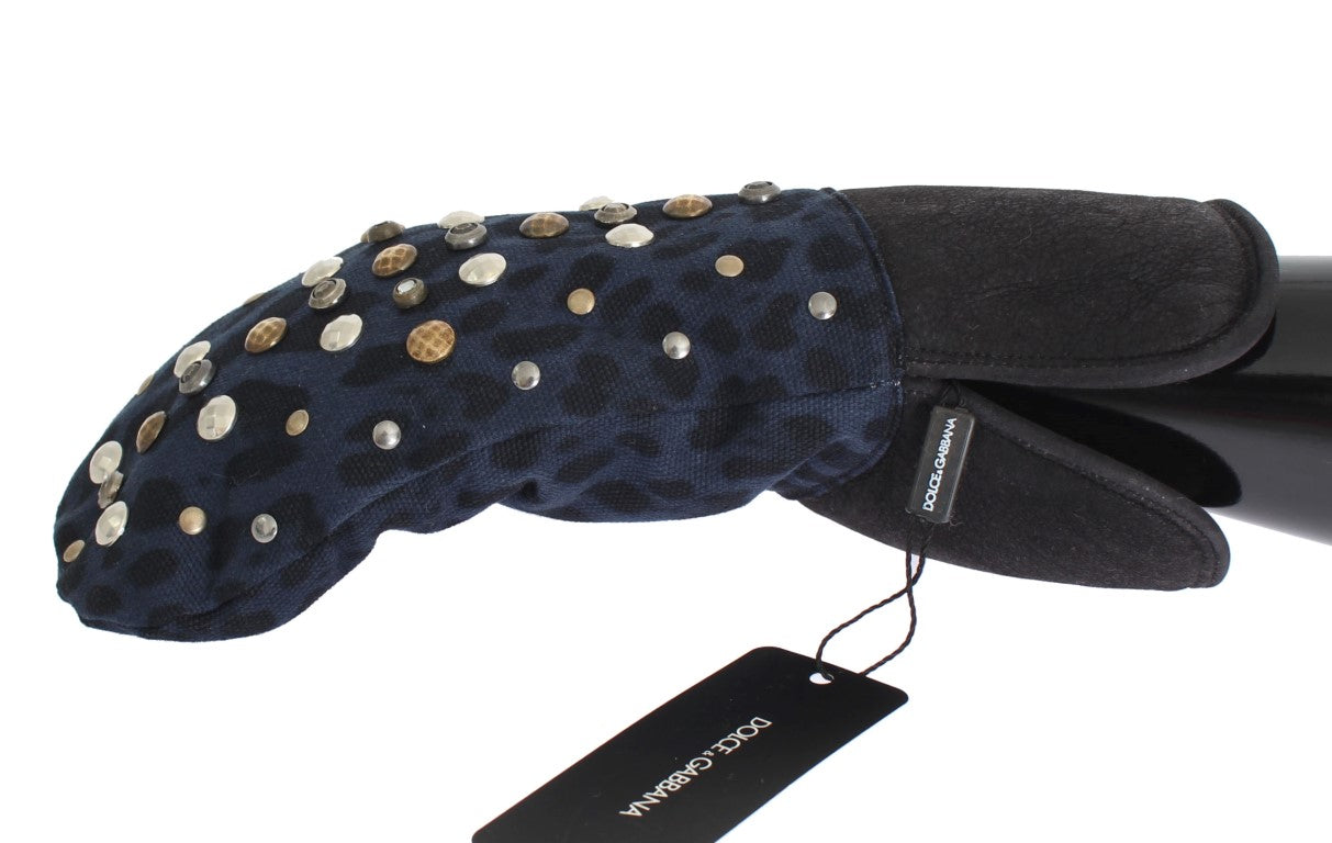 Gants Dolce & Gabbana Casual gris souris