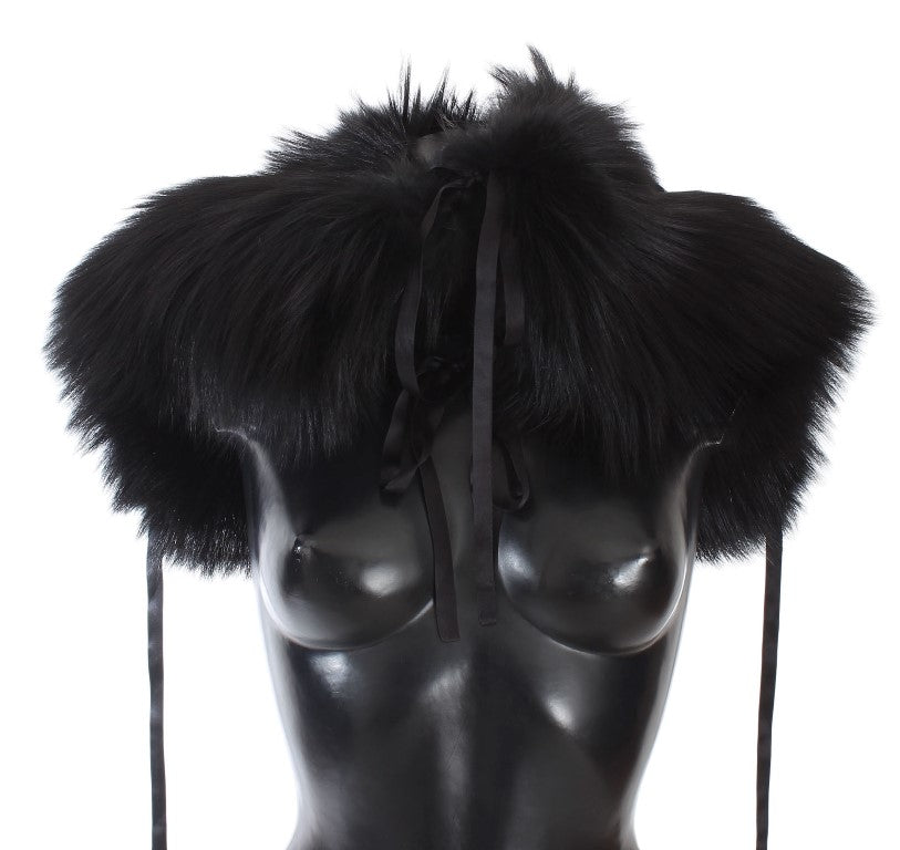Écharpe Dolce & Gabbana noire