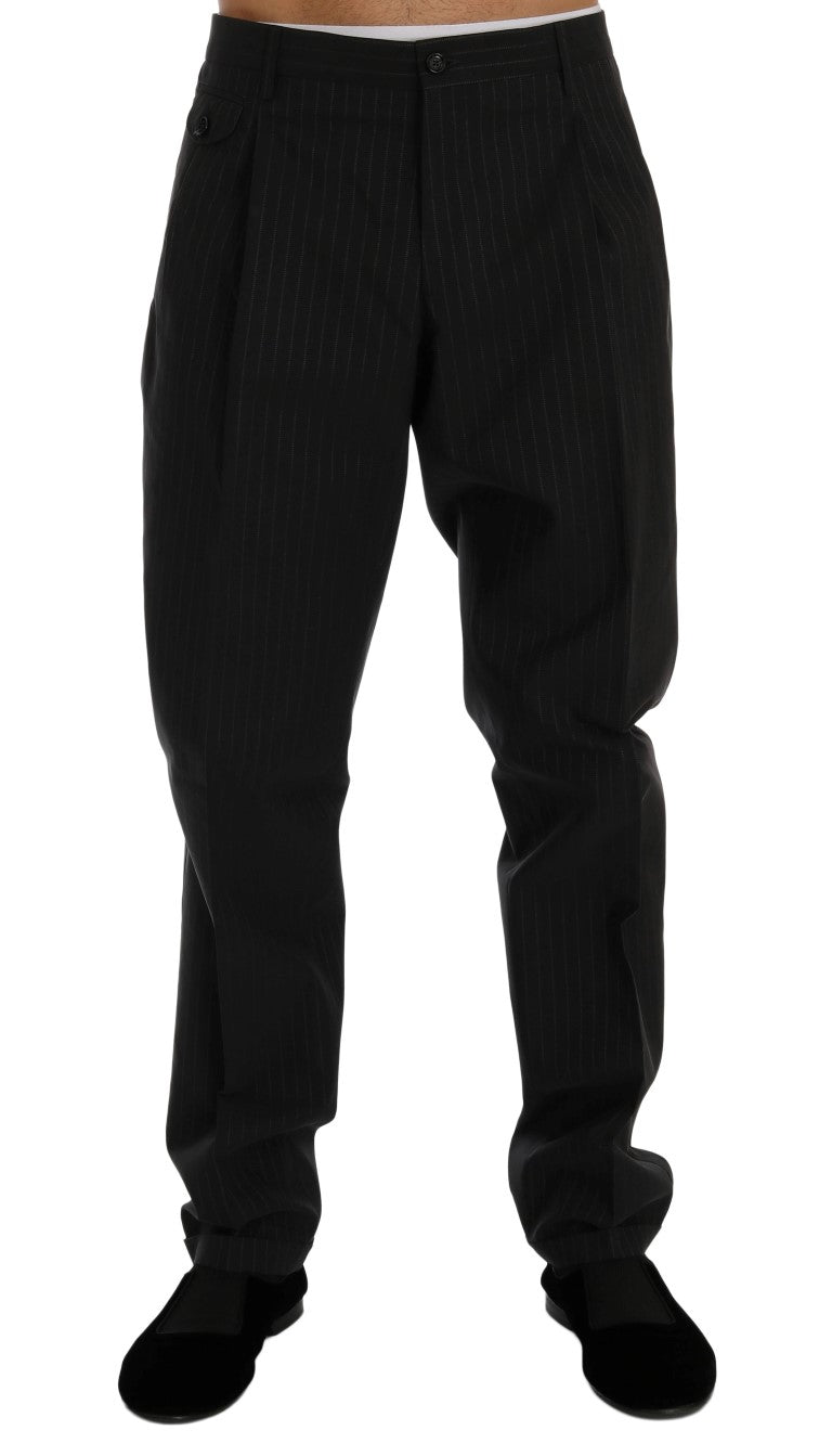 Pantalons Dolce & Gabbana rayés bleus