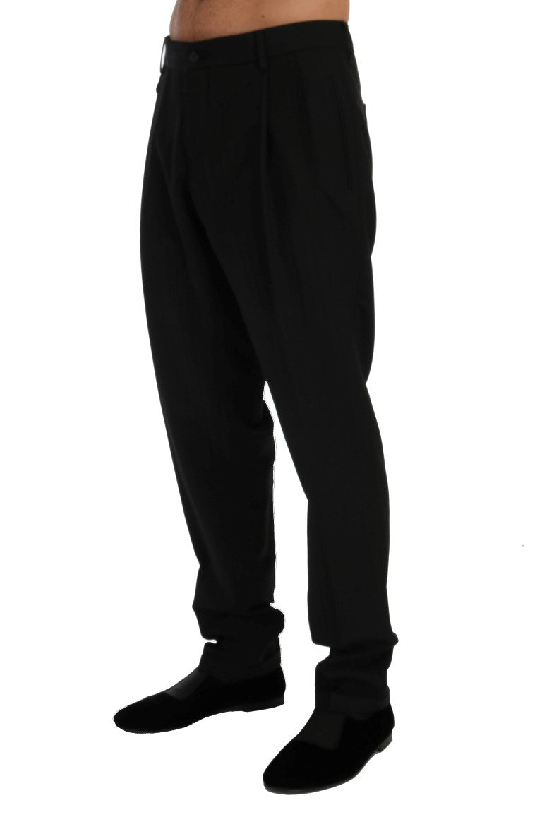 Pantalons Dolce & Gabbana noir rayé