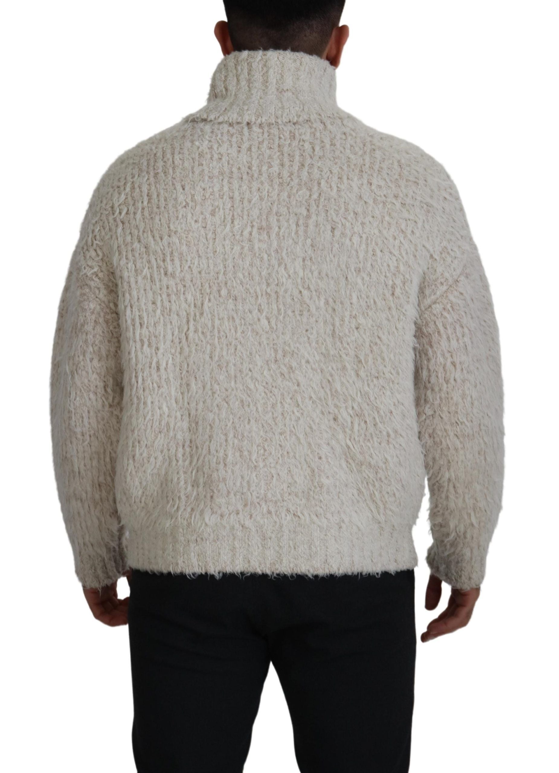 Pull turtleneck Dolce & Gabbana crème