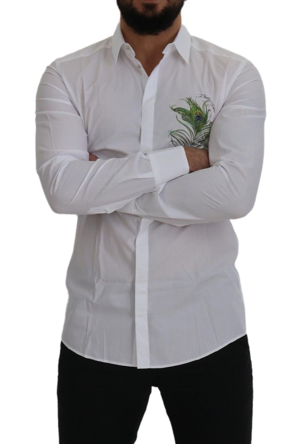 Chemise Dolce & Gabbana GOLD blanche