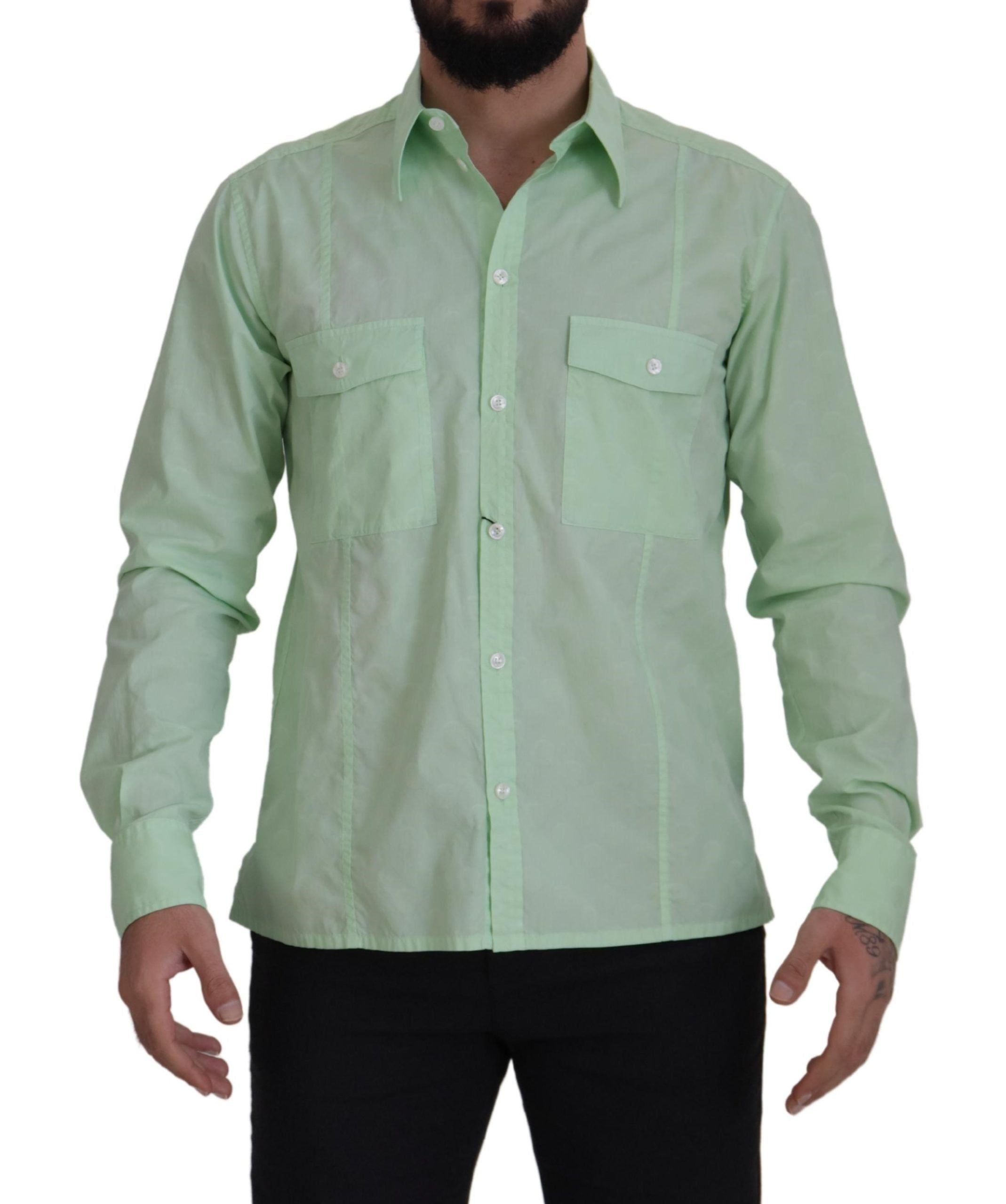 Chemise Dolce & Gabbana mint green