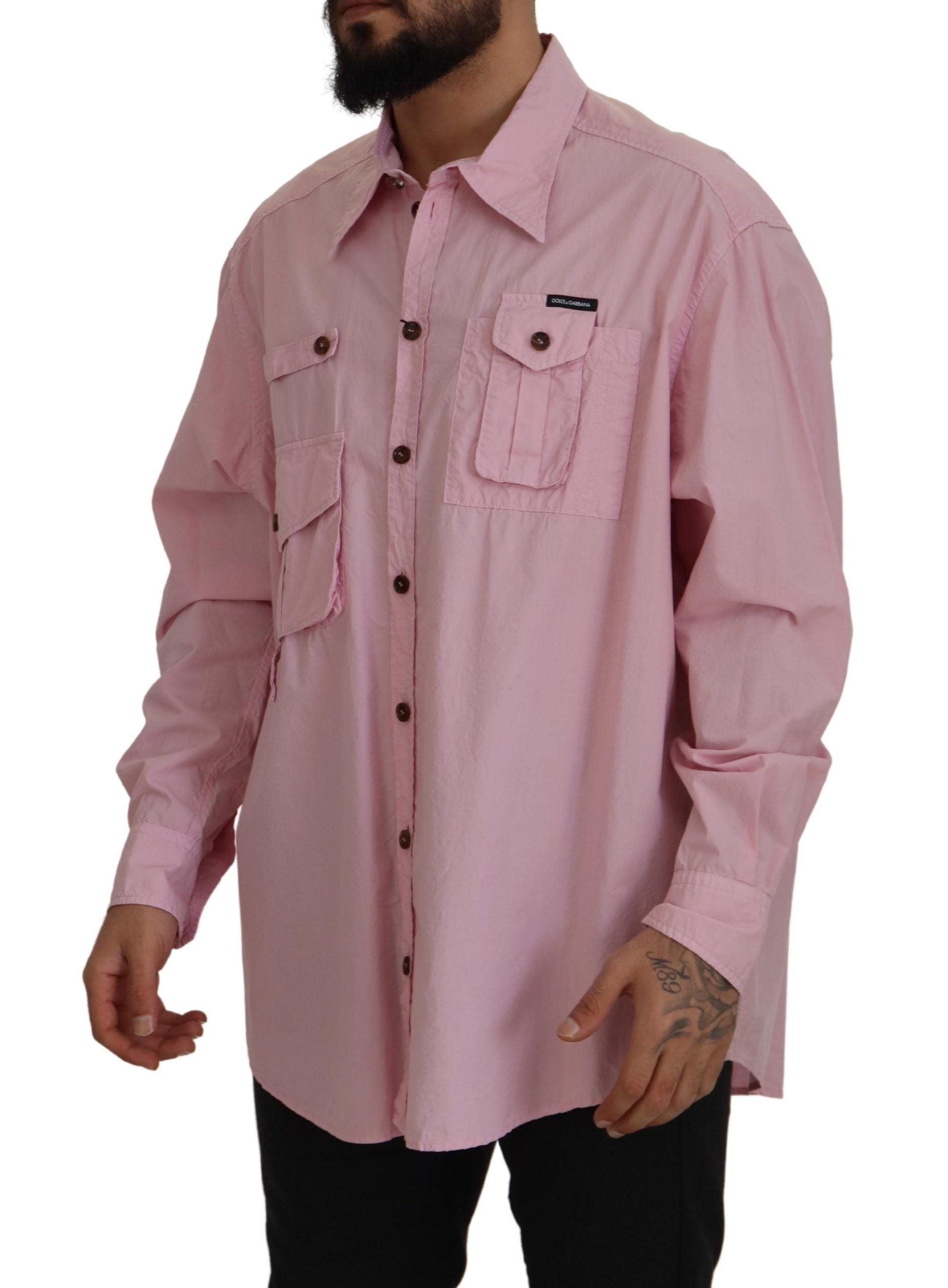 Chemise Dolce & Gabbana casual rose