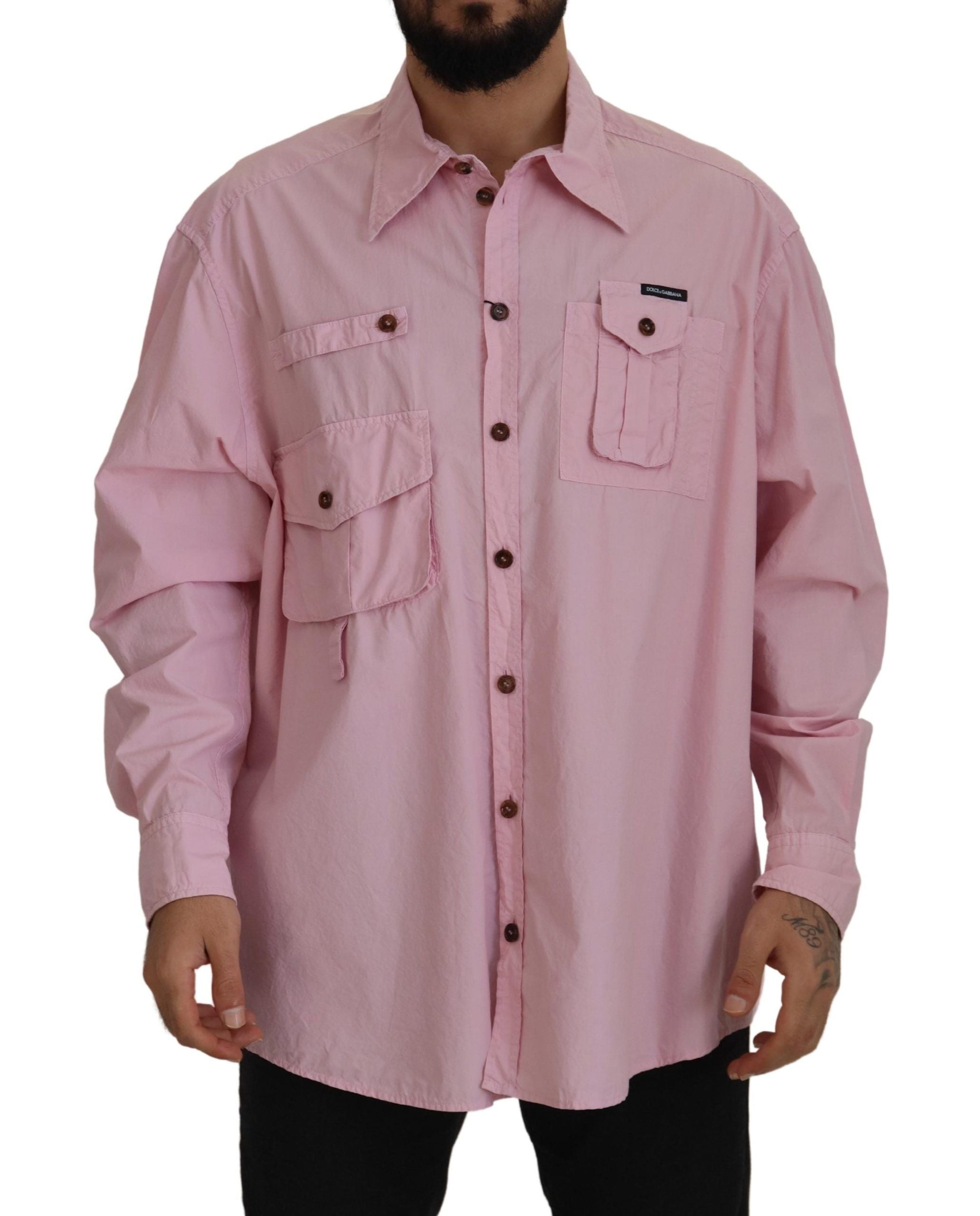 Chemise Dolce & Gabbana casual rose