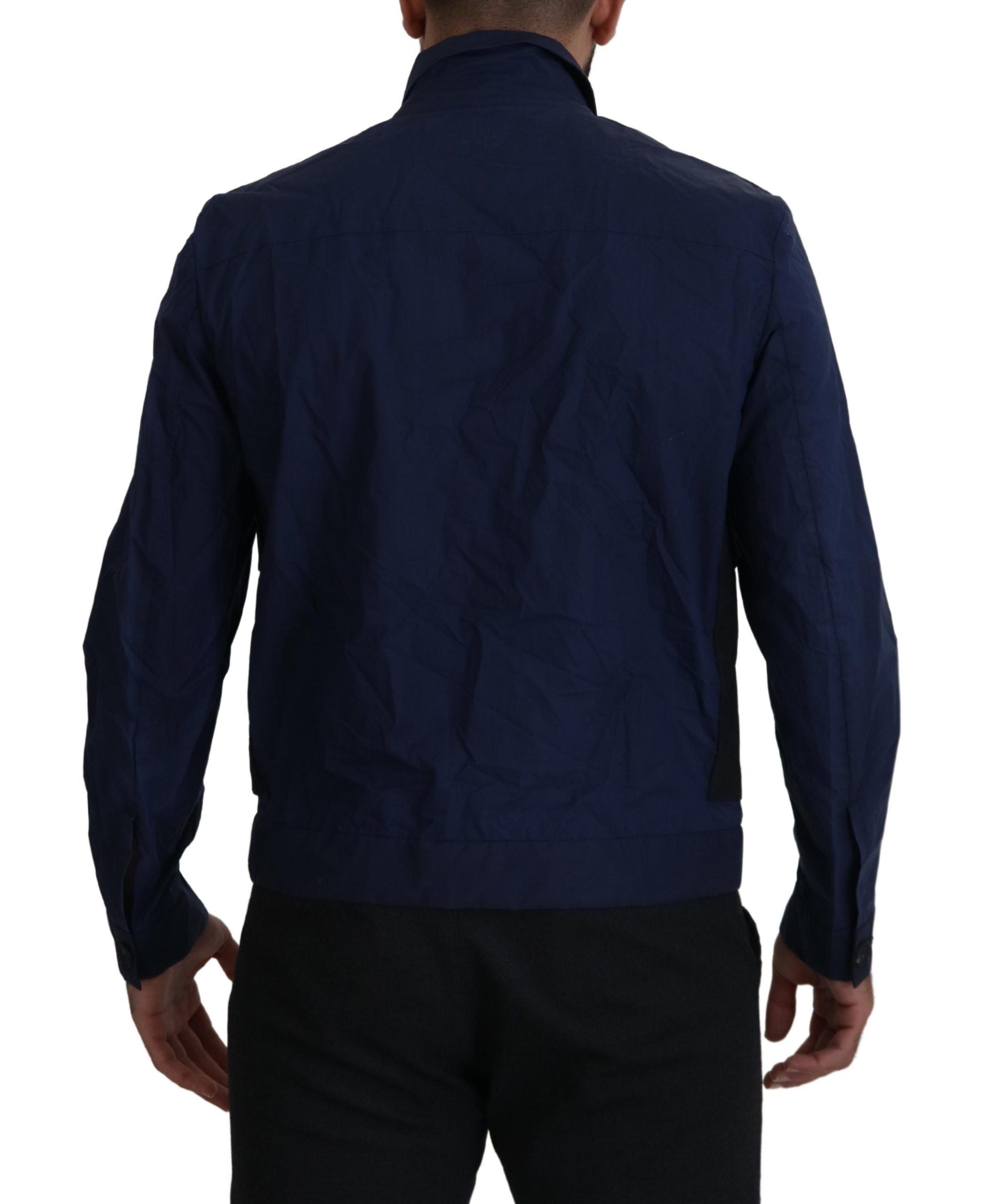 Chemise DSQUARED2 classique bleue marine