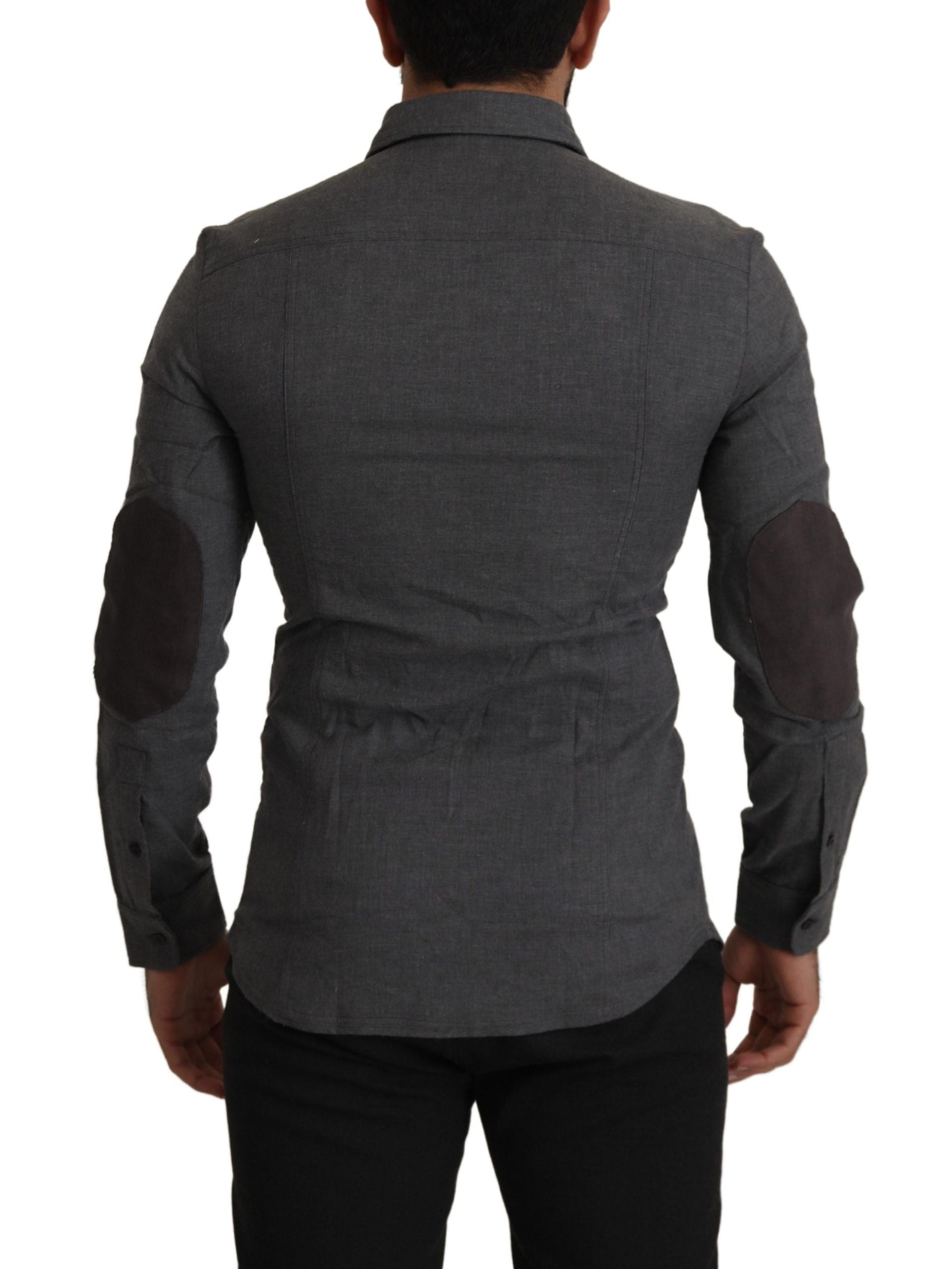 Chemise Costume National C’N’C grise foncée