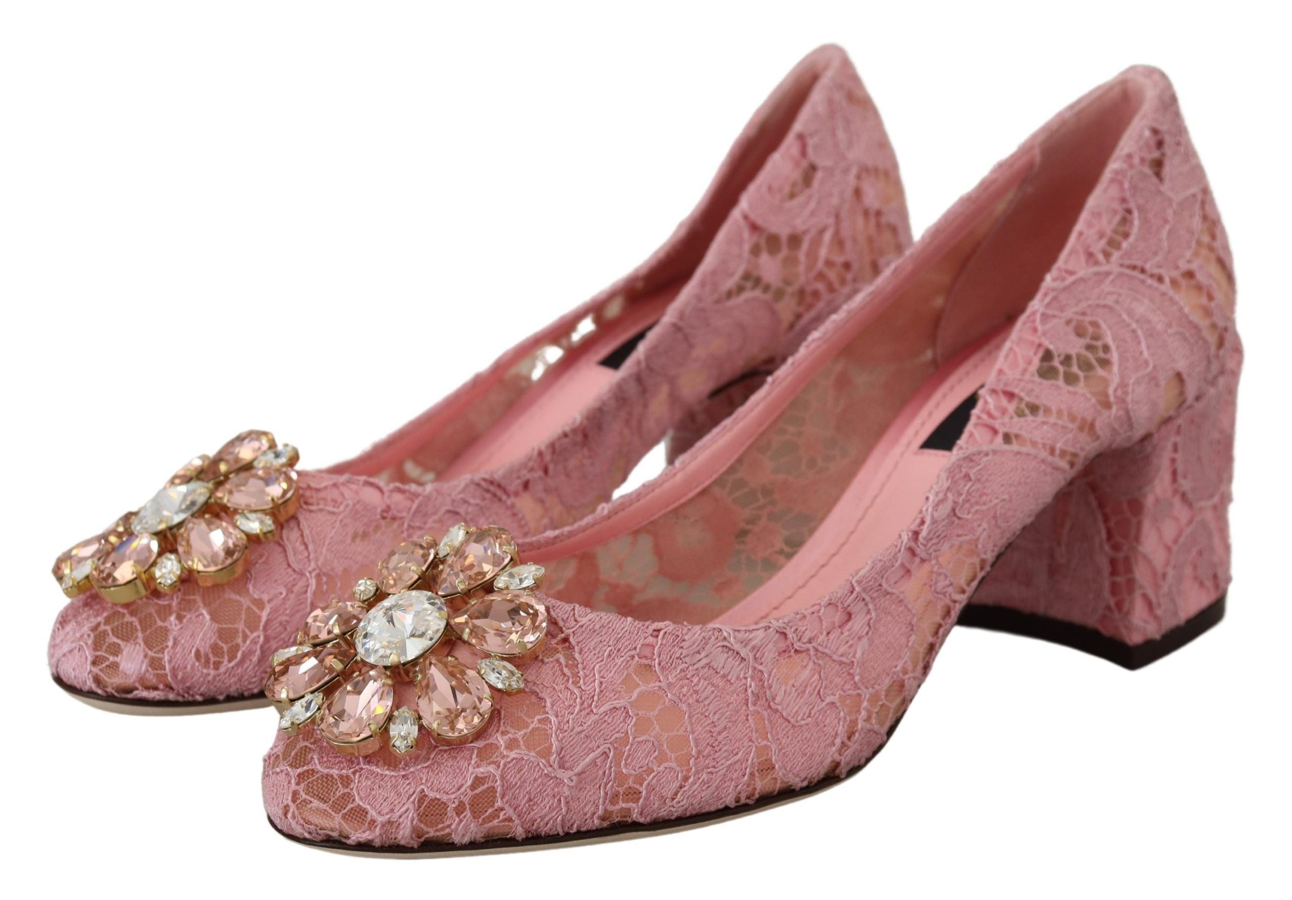 Pumps Dolce & Gabbana Taormina rose pastel