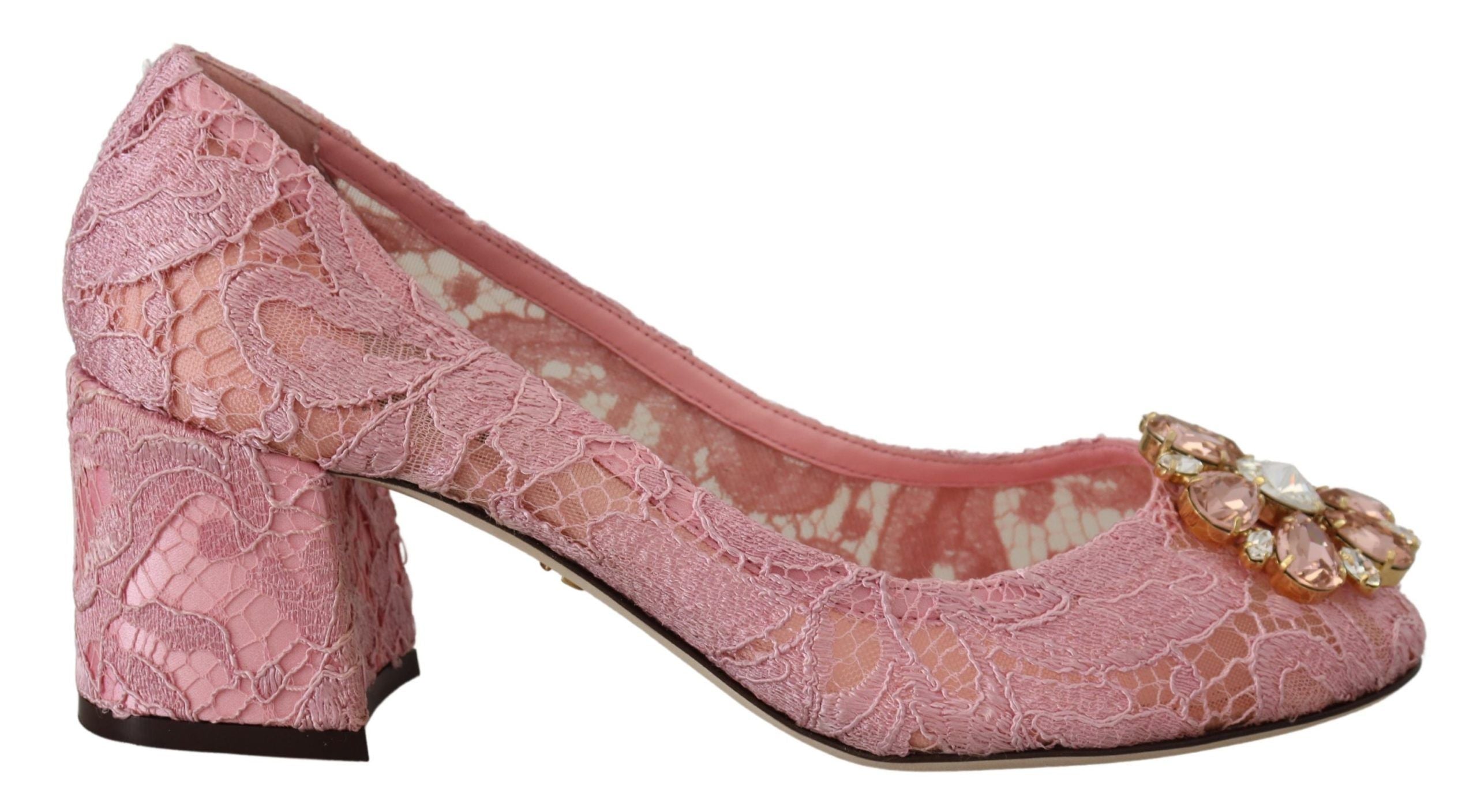 Pumps Dolce & Gabbana Taormina rose pastel
