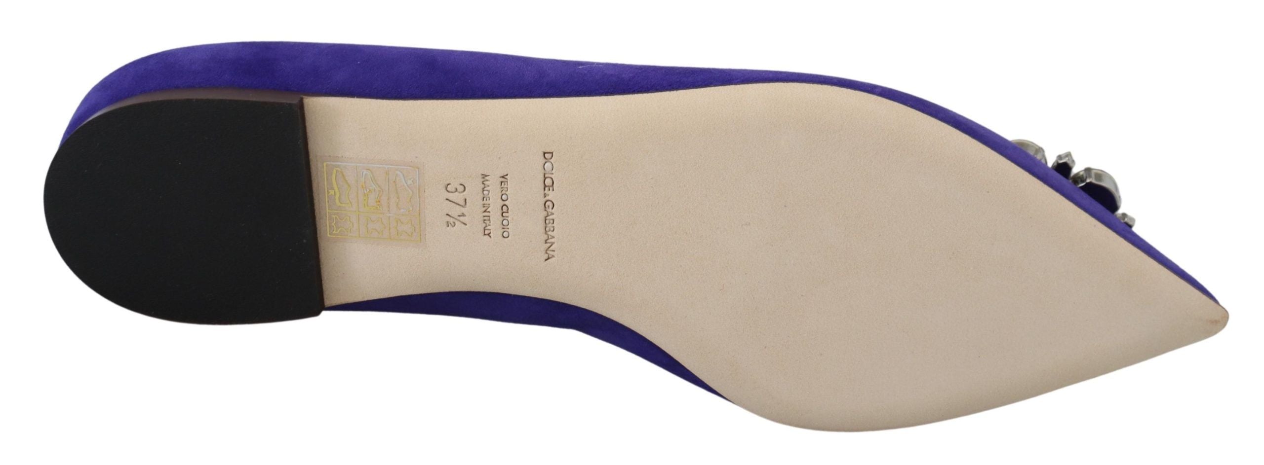 Loafers Dolce & Gabbana violettes