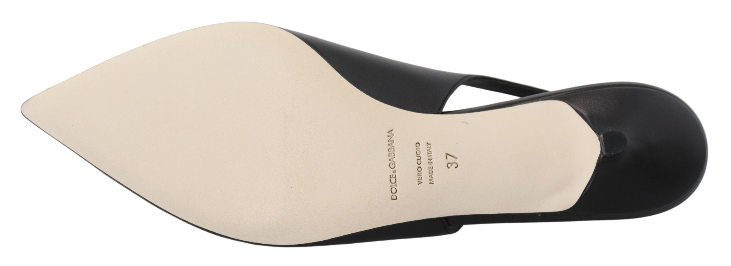Escarpins Dolce & Gabbana Slingbacks noirs