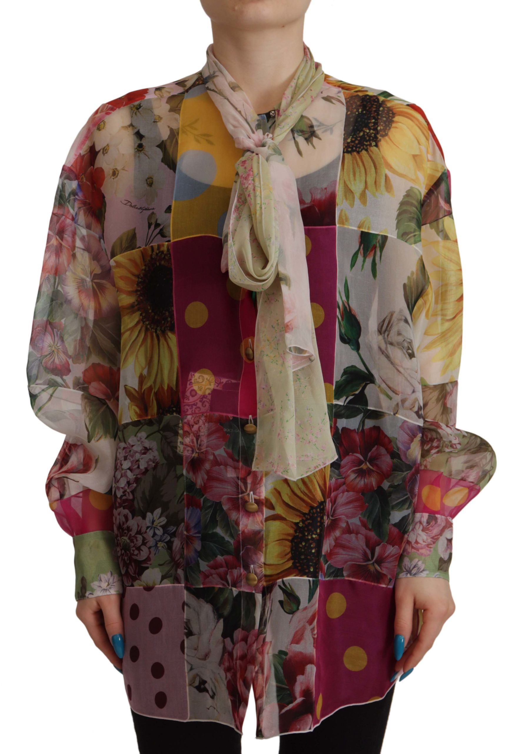 Blouse Dolce & Gabbana Ascot multicolore
