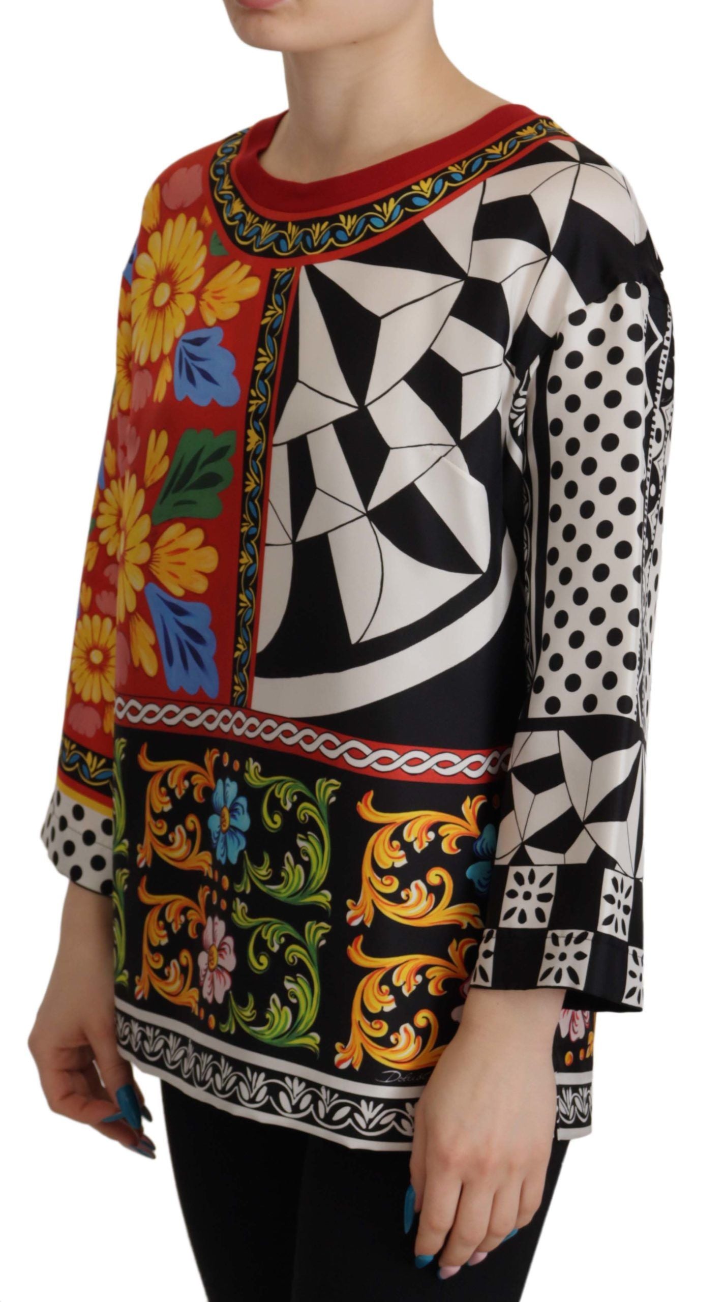 Blouse Dolce & Gabbana baroque multicolore