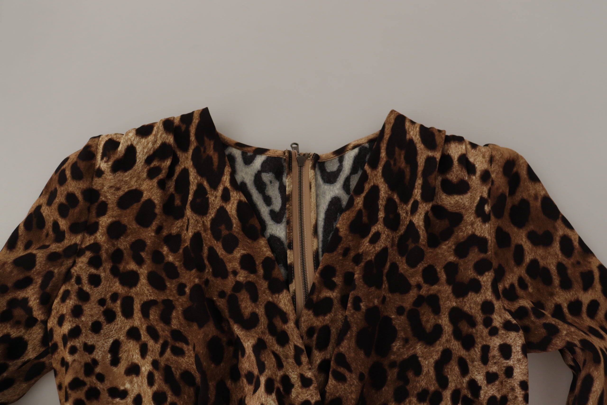 Robe DOLCE & GABBANA A-line maxi marron Dolce & Gabbana